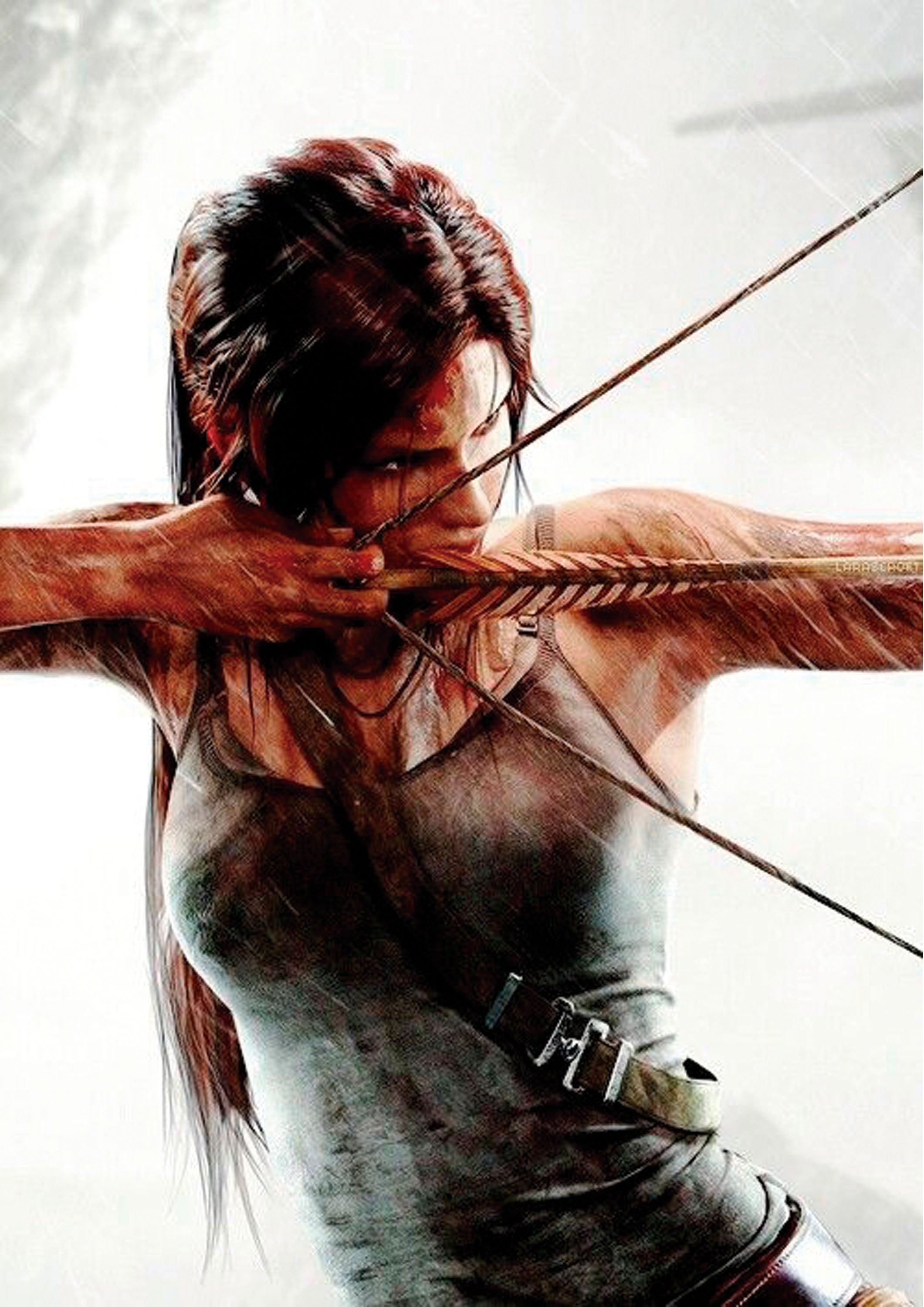 Tomb Raider 001 - cuadro gamer decorativo en canvas