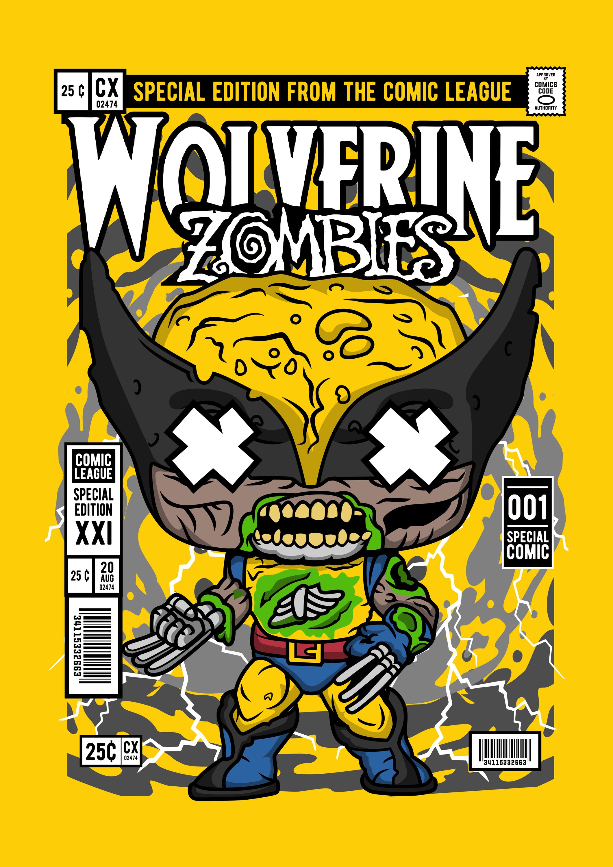 Funko Marvel 047 - cuadro decorativo en canvas