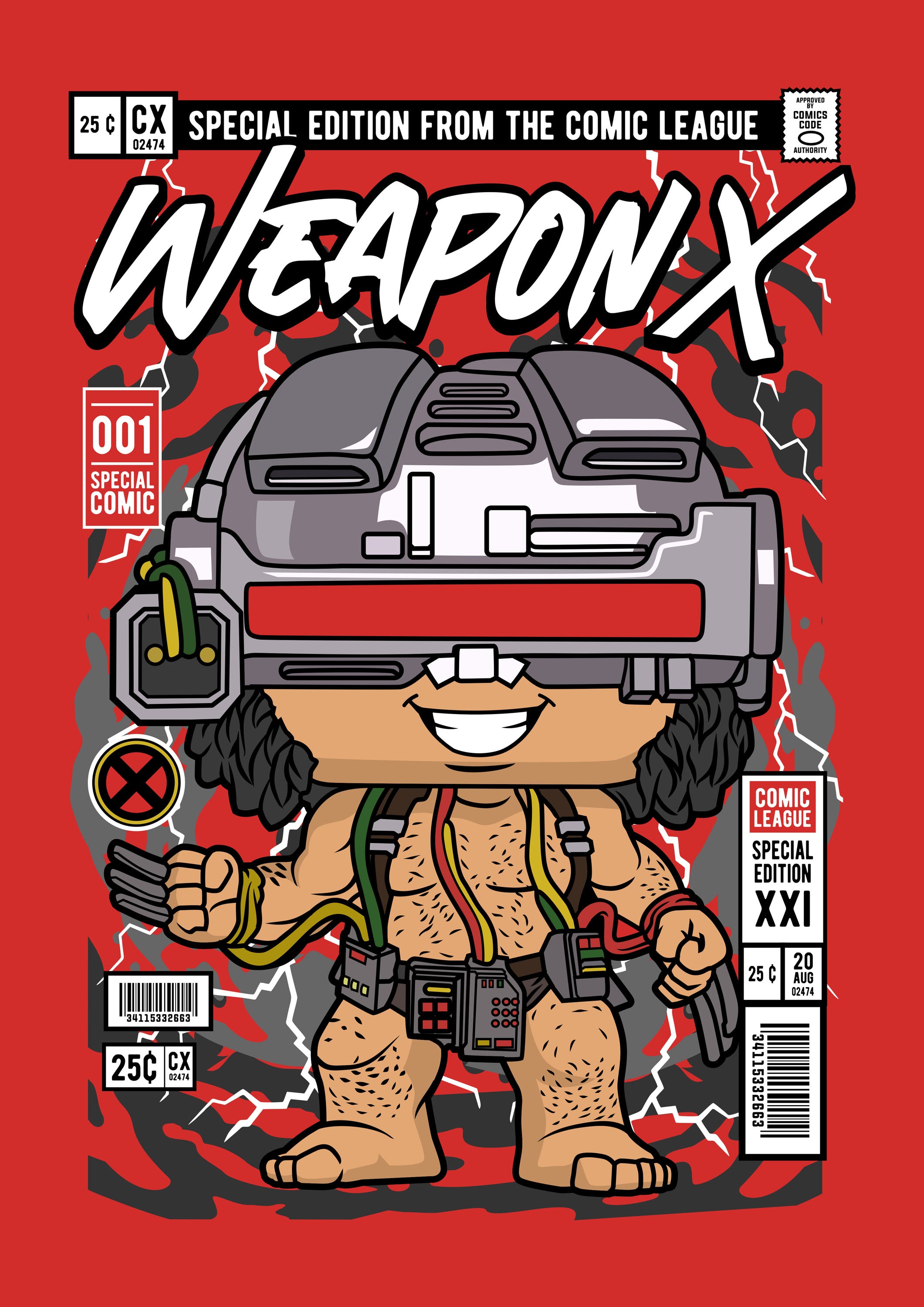 Funko Marvel 046 - cuadro decorativo en canvas