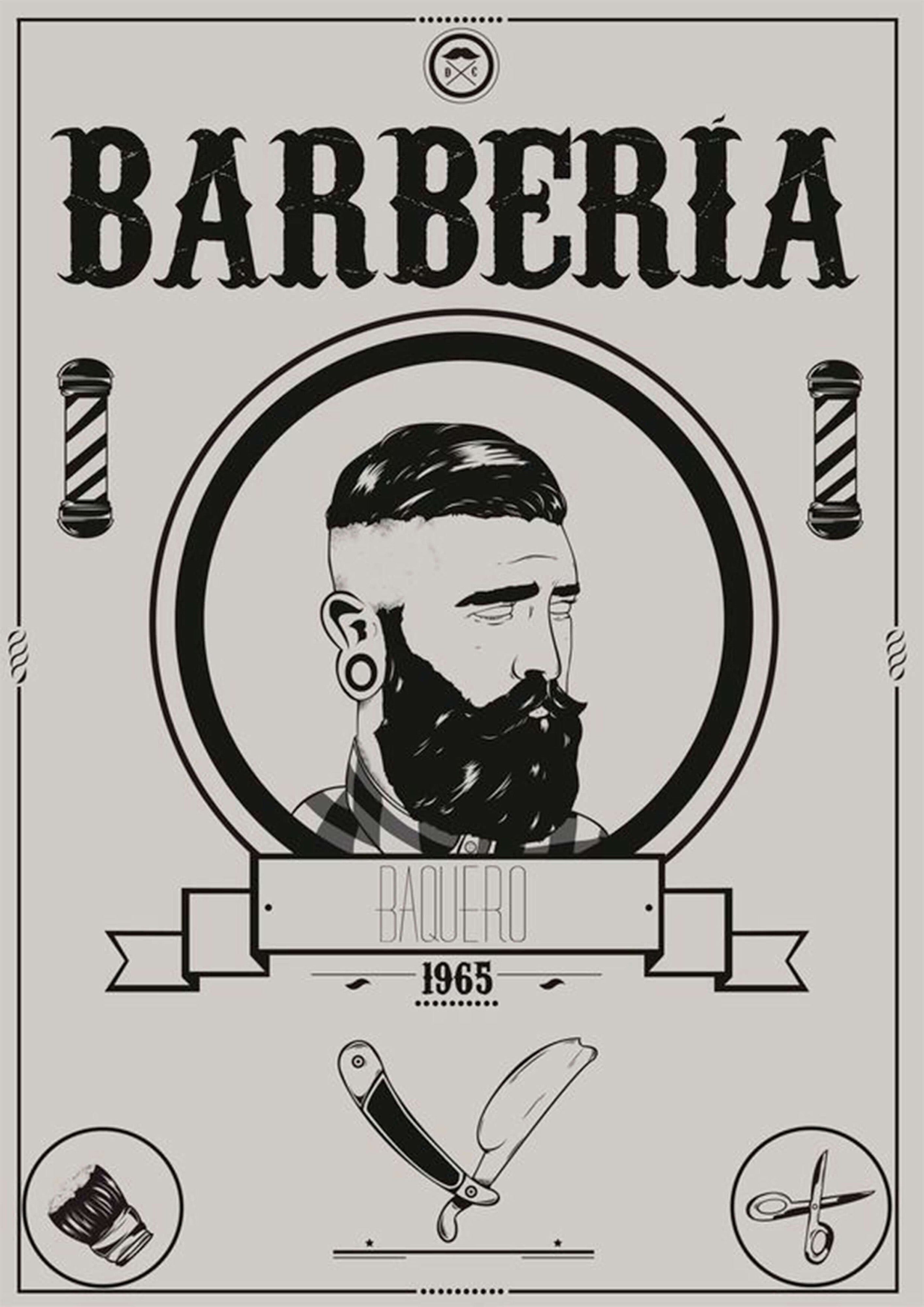 Barbería 082 - Cuadro canvas Canvaradas