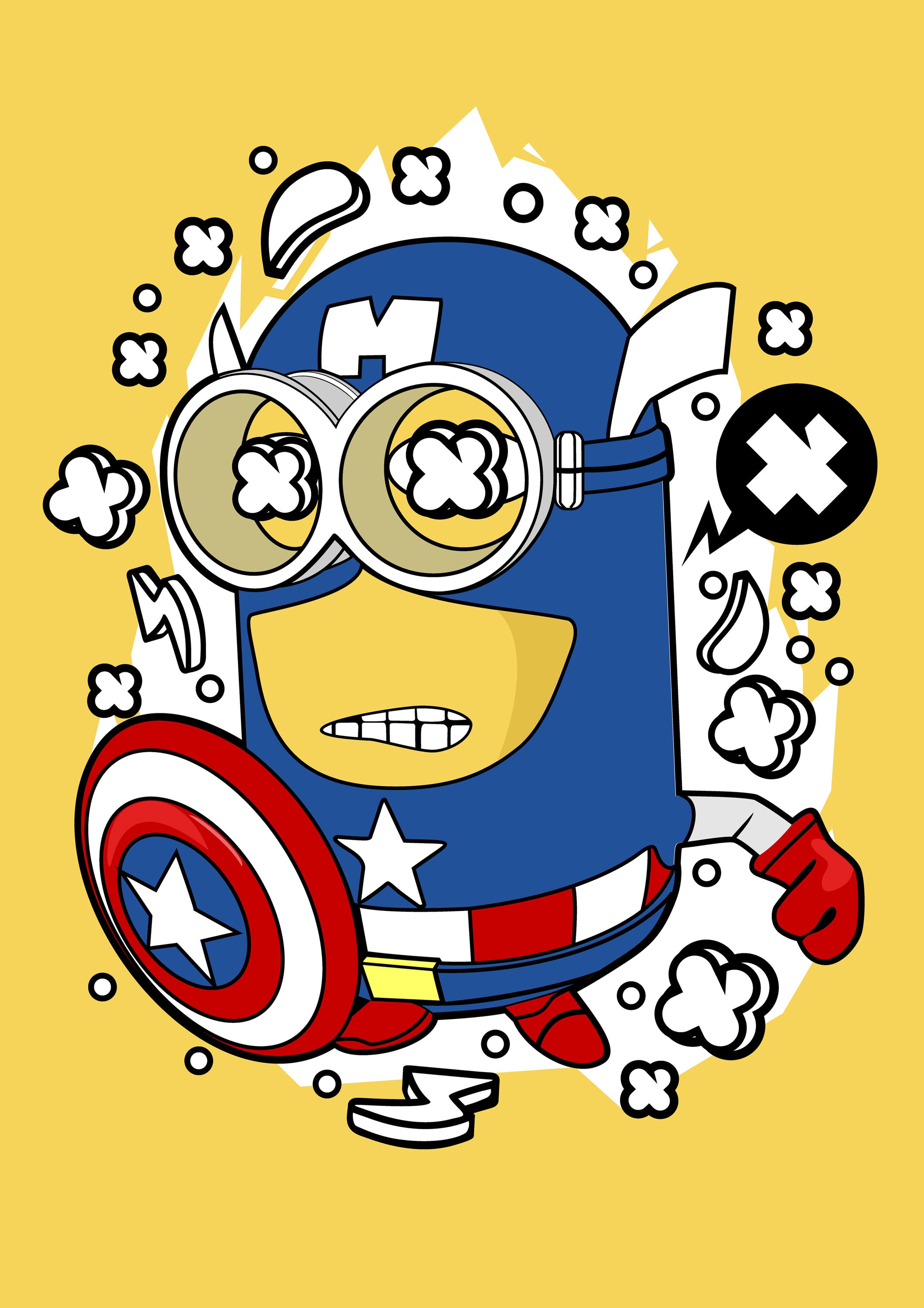 Funko Marvel 053 - cuadro decorativo en canvas