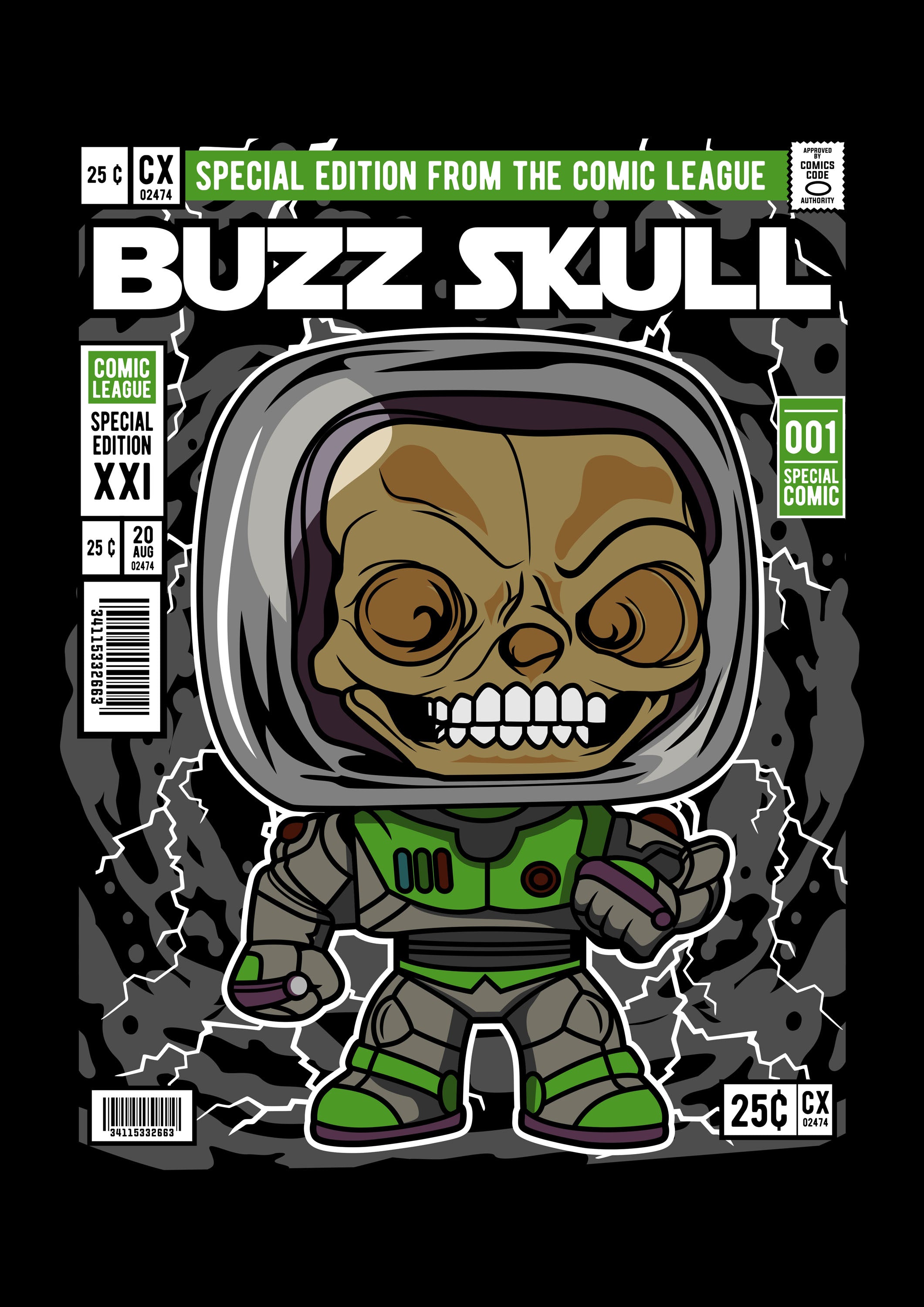 Funko Caricaturas 027 - cuadro decorativo en canvas