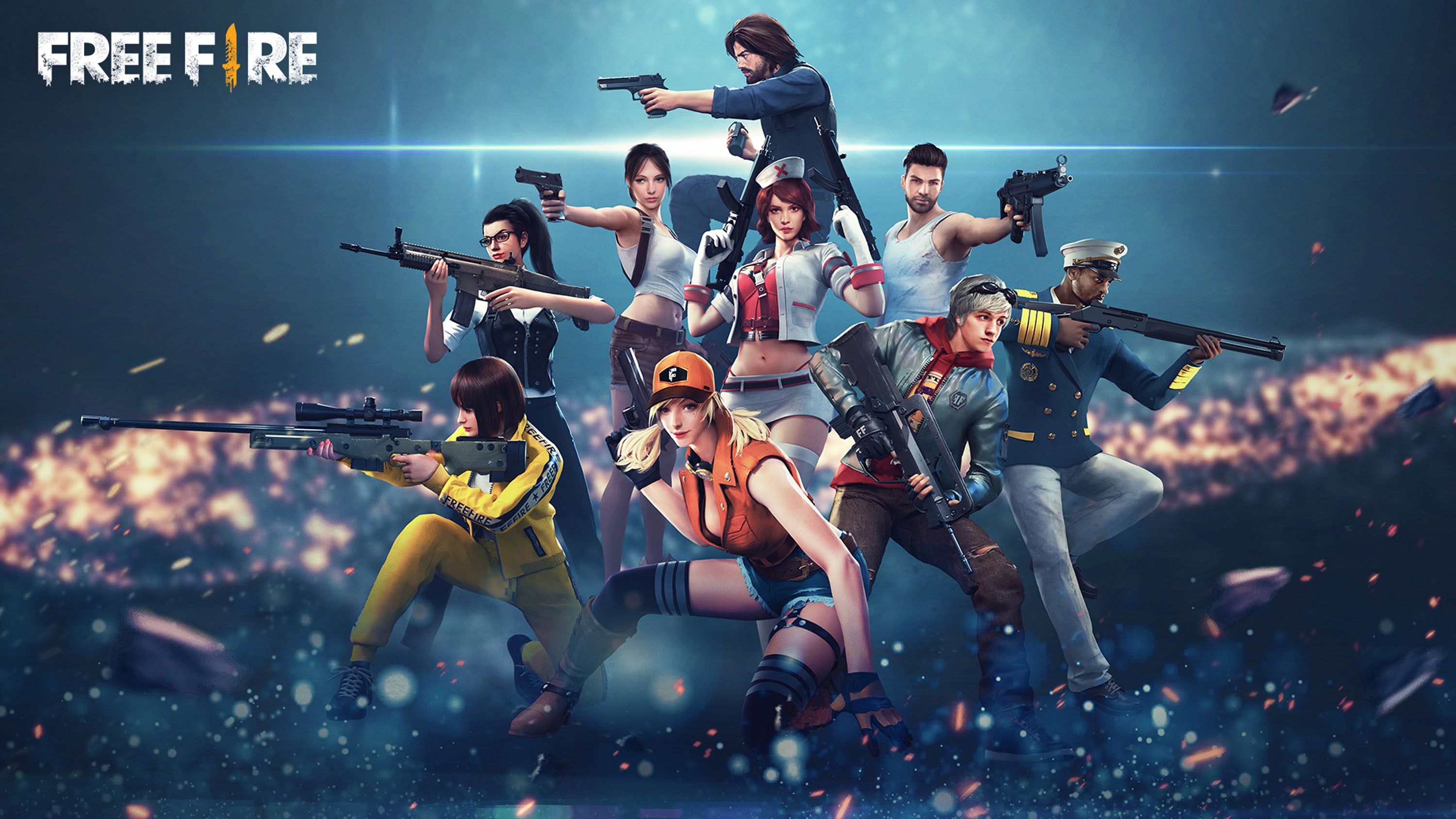 Free Fire 022 - cuadro gamer decorativo en canvas