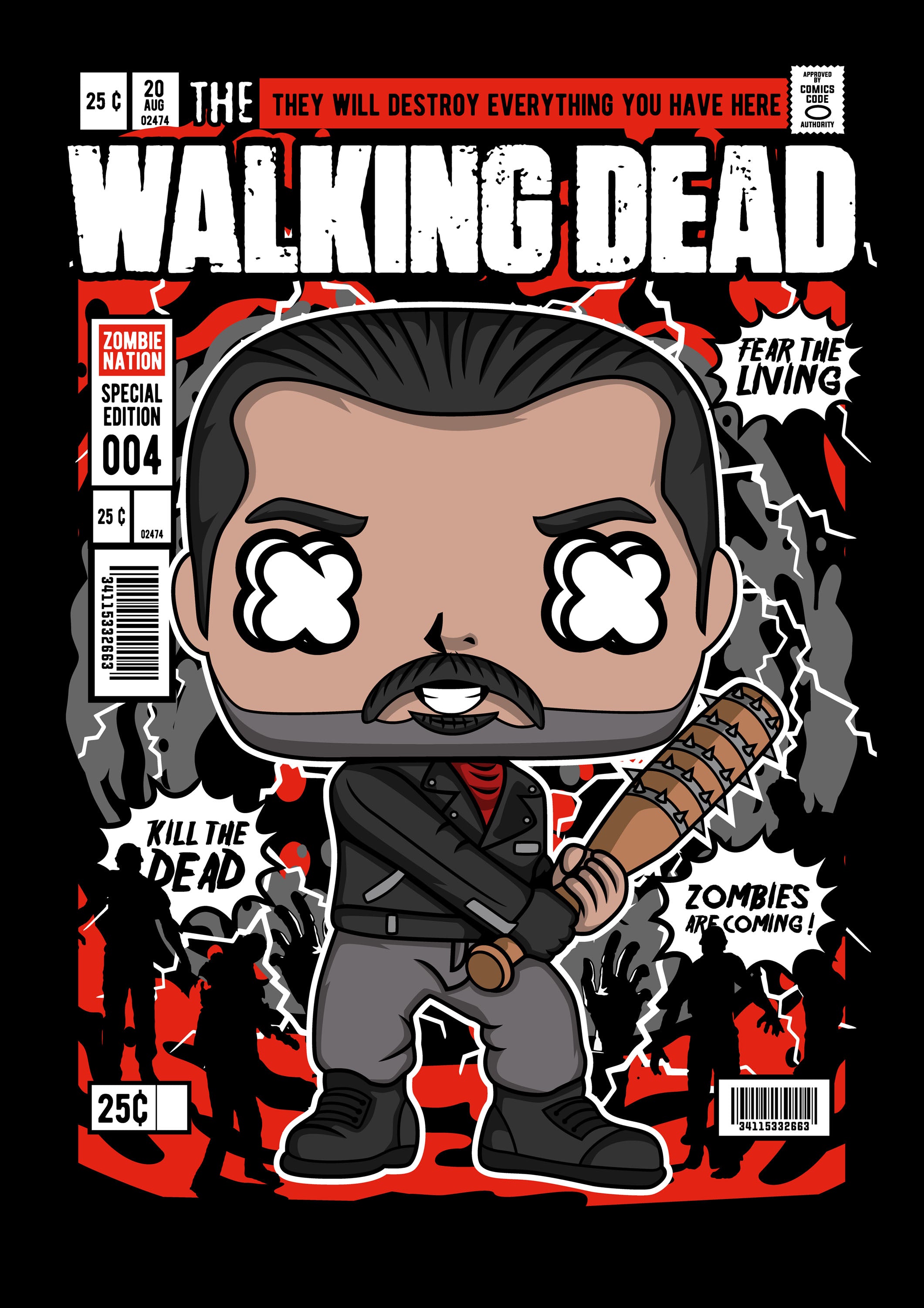 Funko Series 017 - cuadro decorativo en canvas