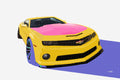 Coches 103 - cuadro decorativo en canvas
