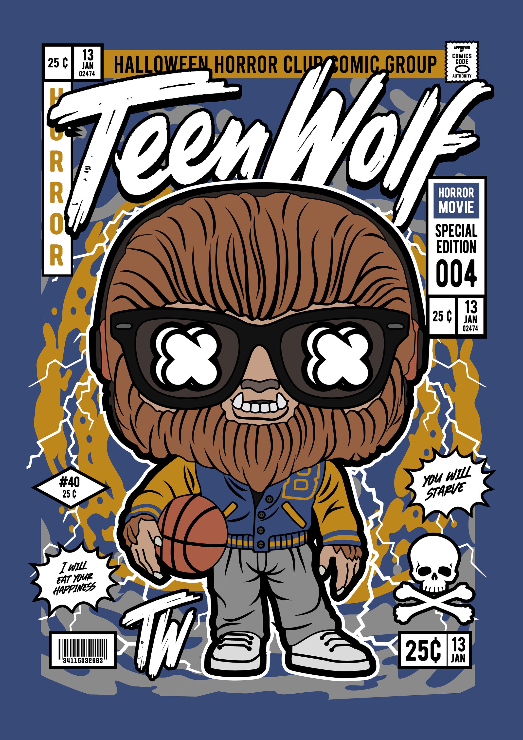 Funko Series 015 - cuadro decorativo en canvas