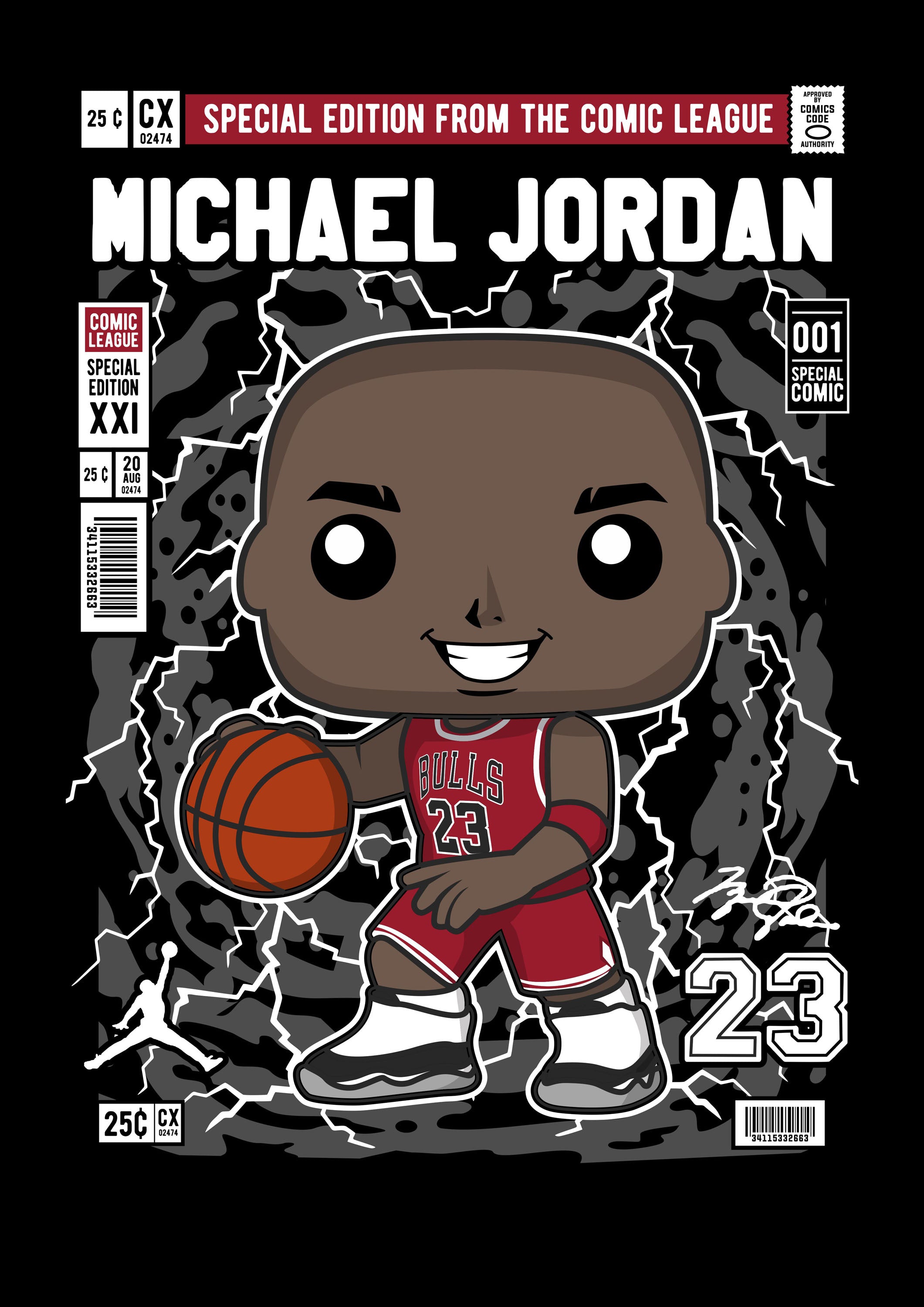 Funko Estrellas Pop 024 - cuadro decorativo en canvas