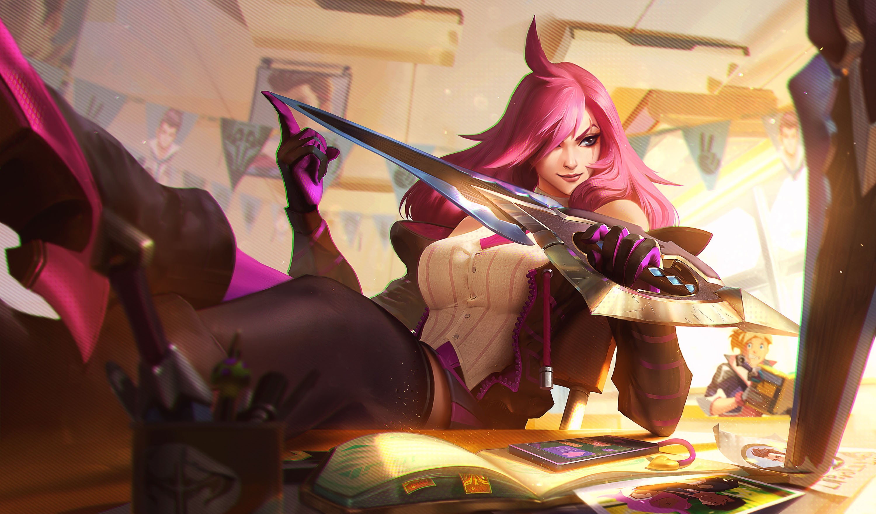 League of Legends 040 - cuadro gamer decorativo en canvas
