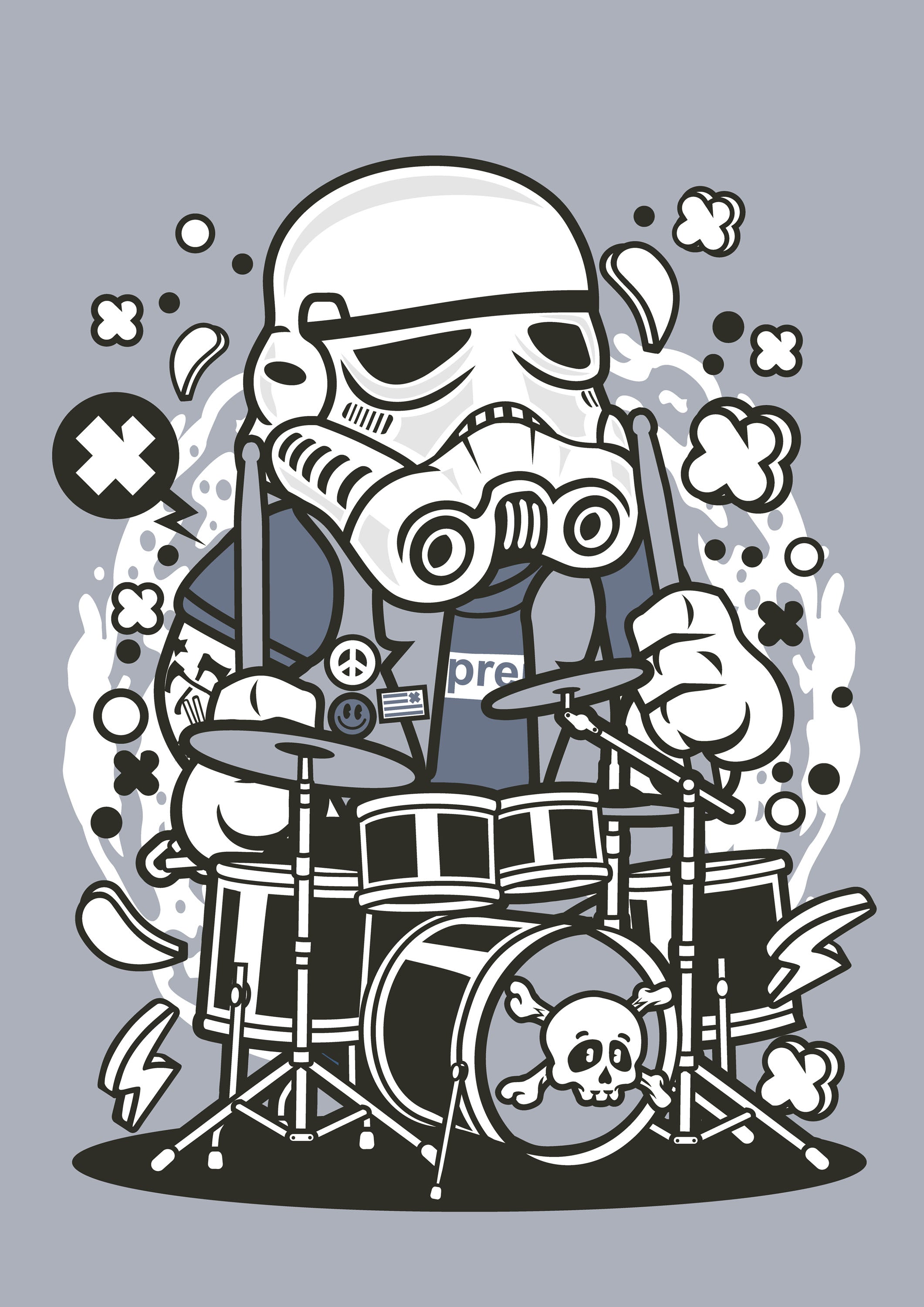Funko Troopers 052 - cuadro decorativo en canvas