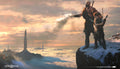 God of War 023 - cuadro gamer decorativo en canvas