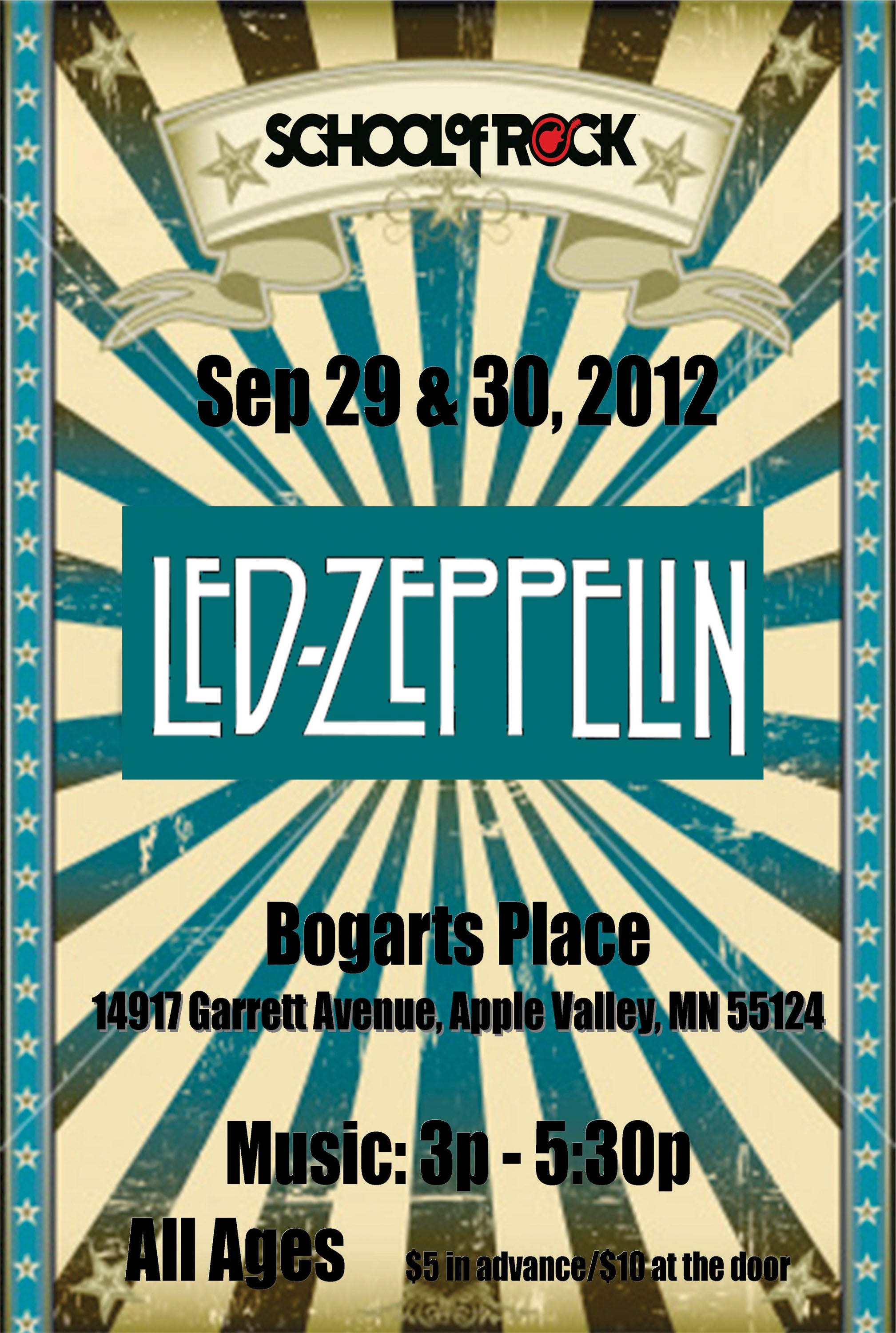 Led Zeppelin 003 - cuadro decorativo en canvas