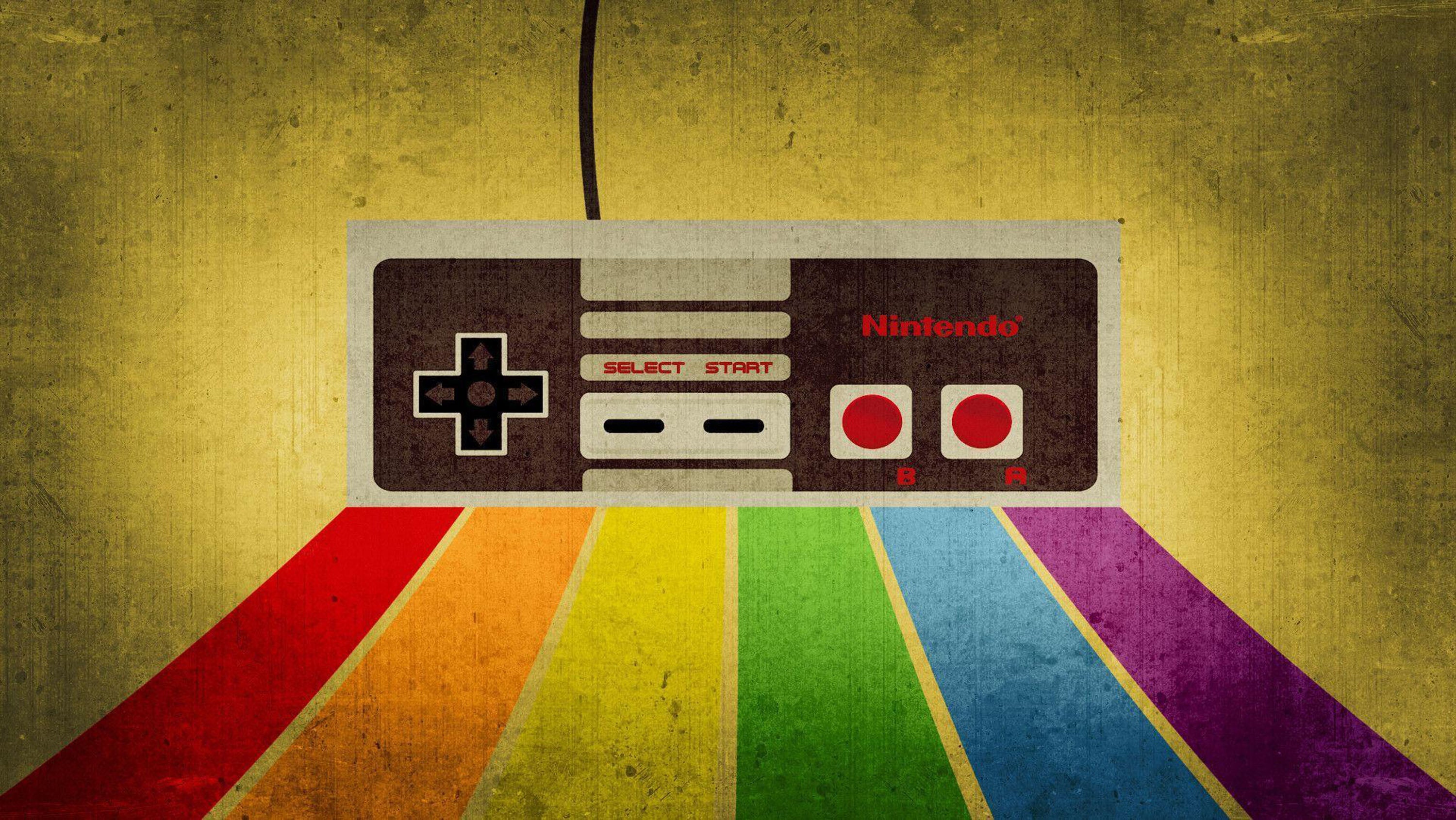 Gaming Retro 018 - cuadro gamer decorativo en canvas