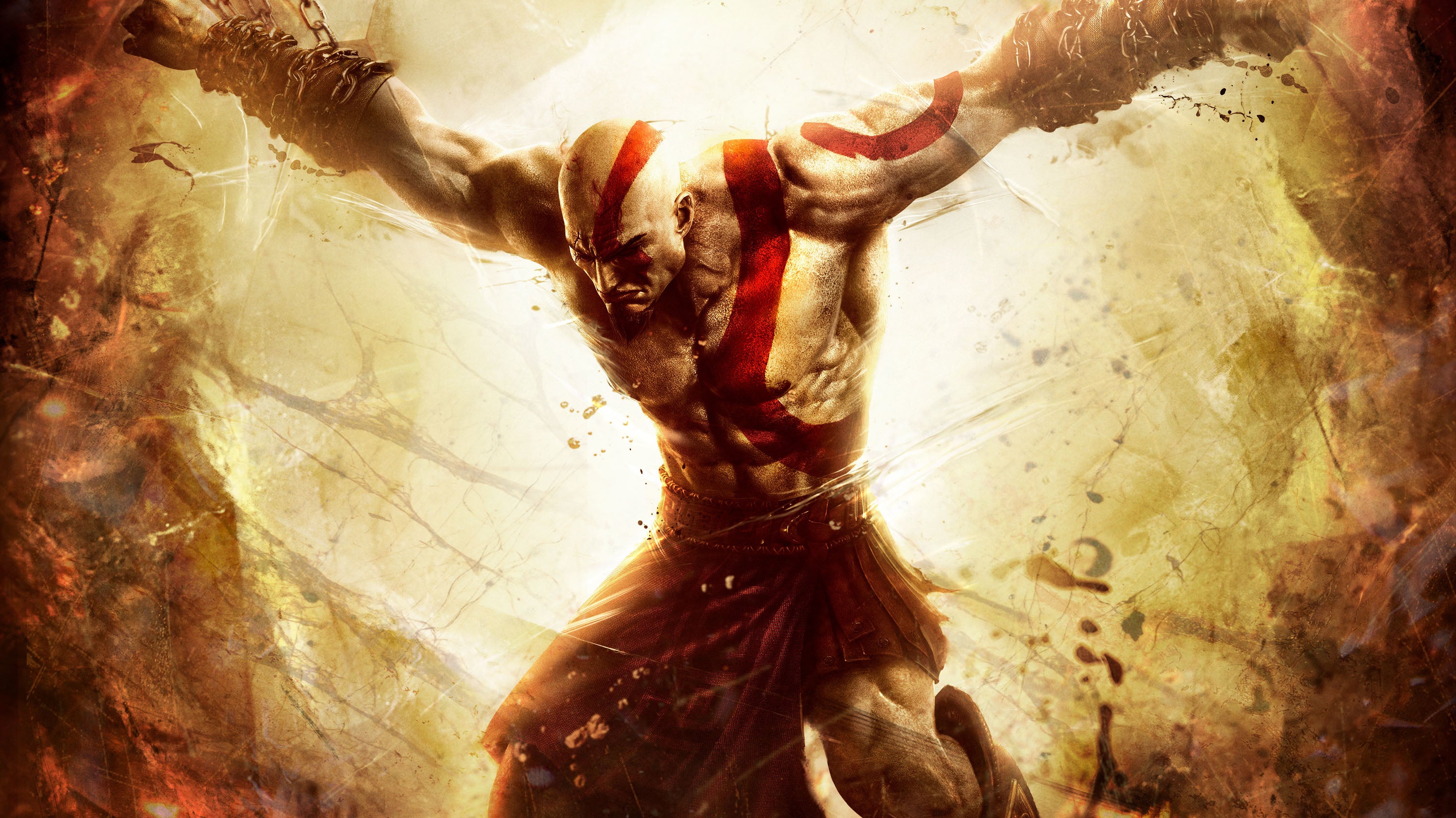 God of War 015 - cuadro gamer decorativo en canvas