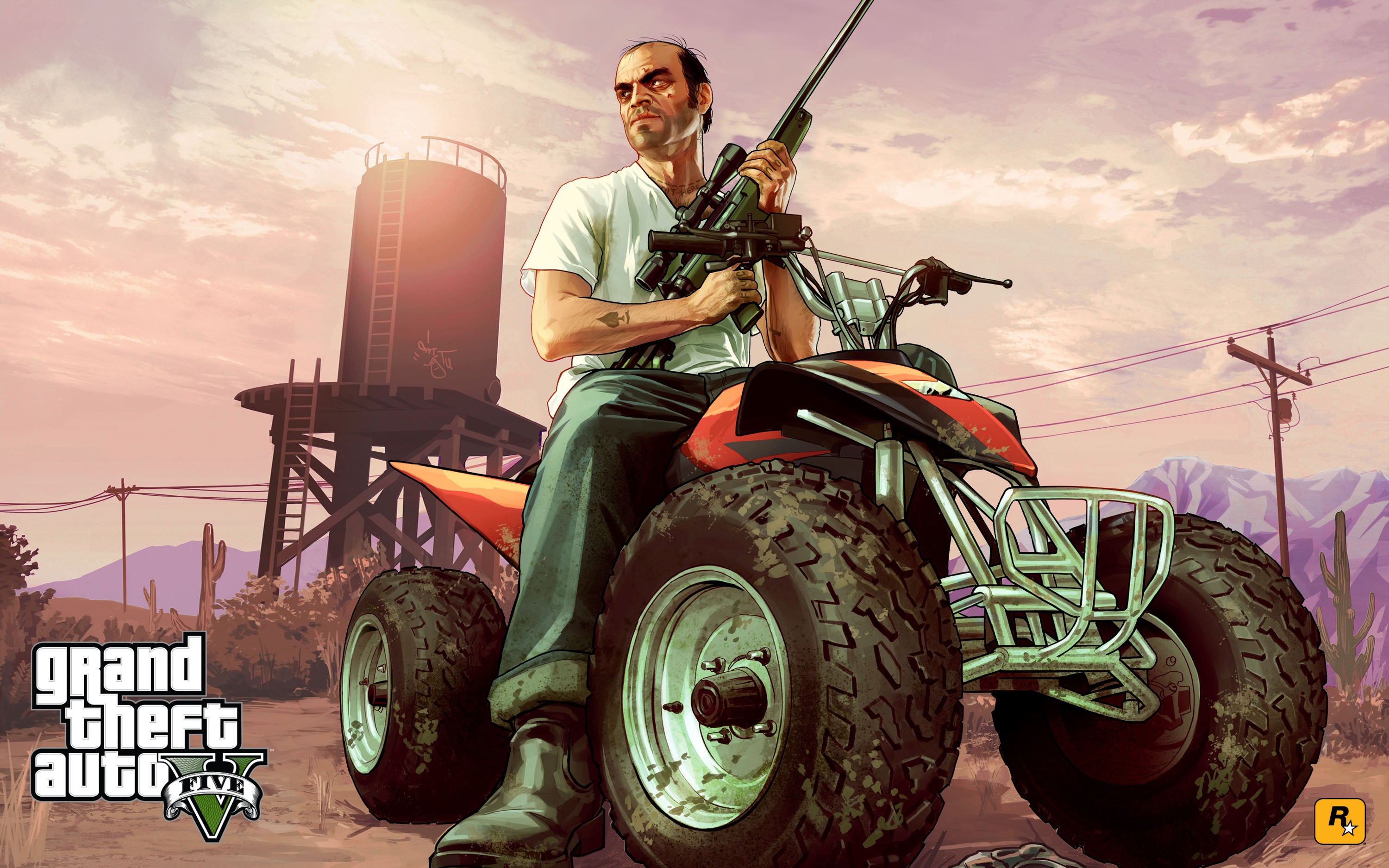 Grand Theft Auto 017 - cuadro gamer decorativo en canvas