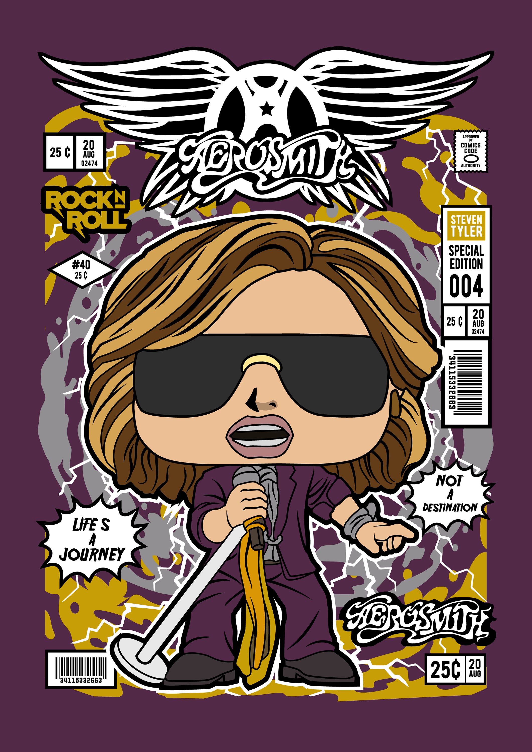 Funko Rock 004 - cuadro decorativo en canvas