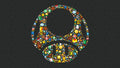 Mario 004 - cuadro gamer decorativo en canvas