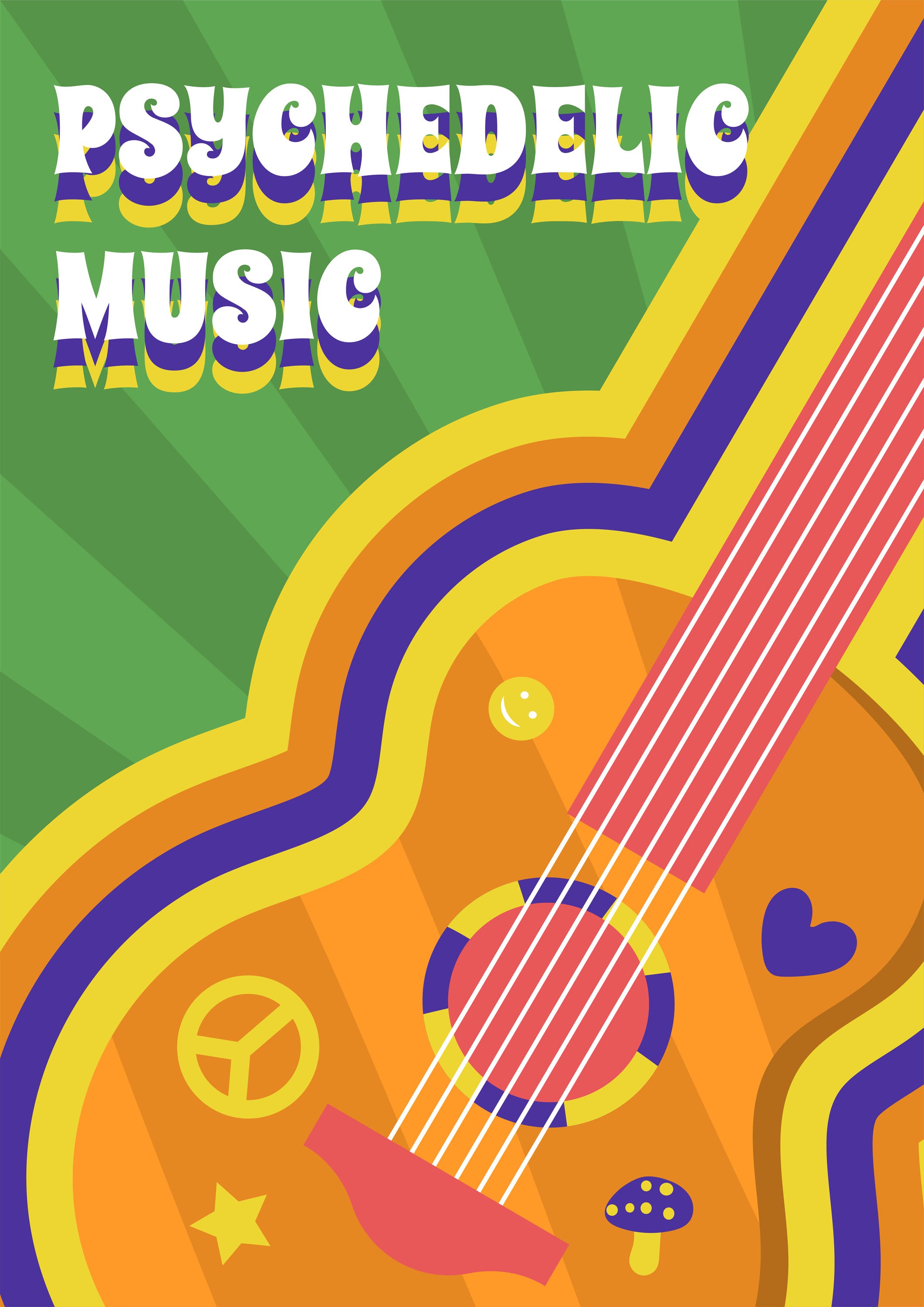 Música Artística 046 - cuadro decorativo en canvas
