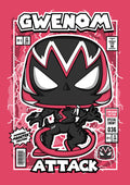 Funko Marvel 035 - cuadro decorativo en canvas