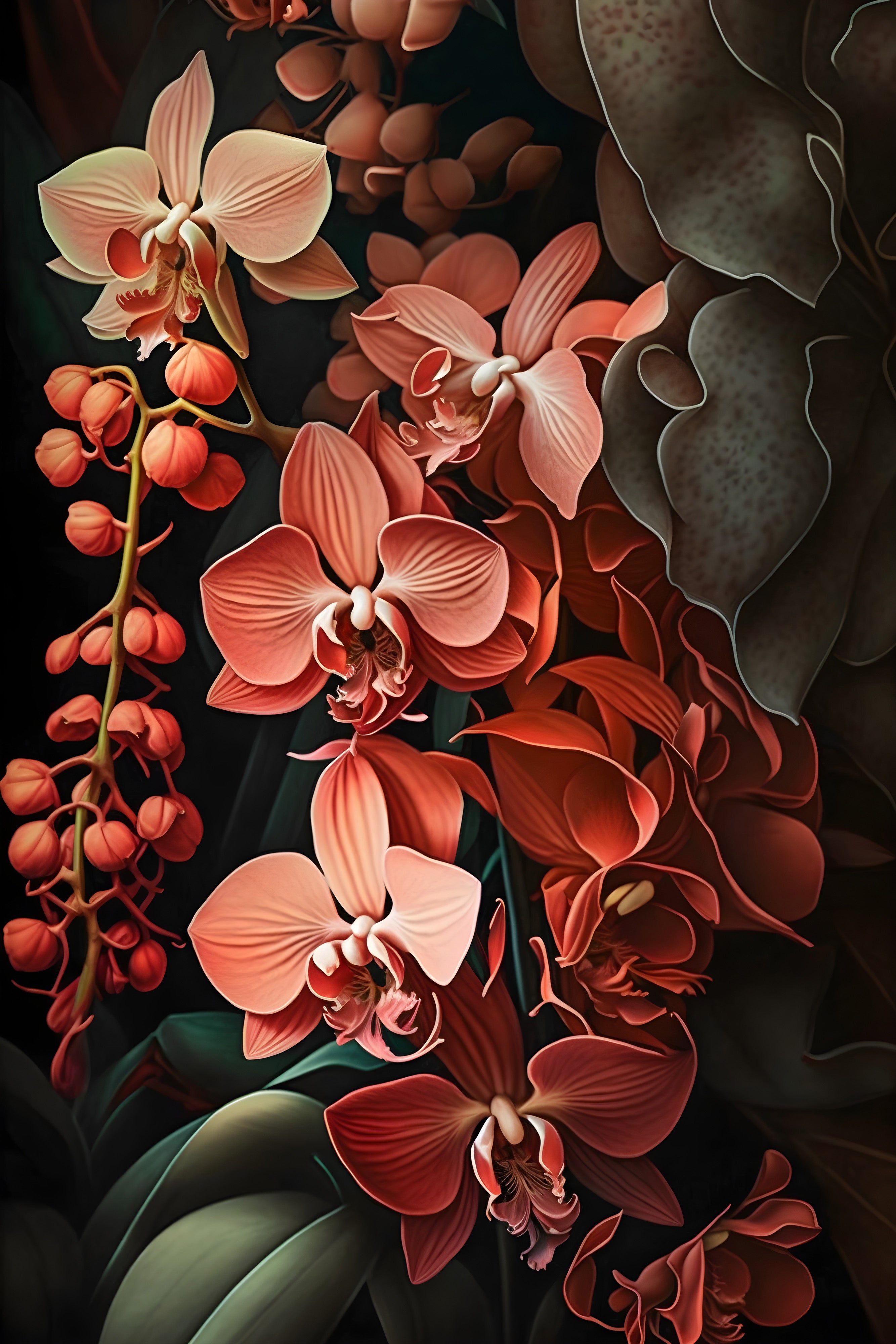 Flores 225 - Cuadro canvas Canvaradas