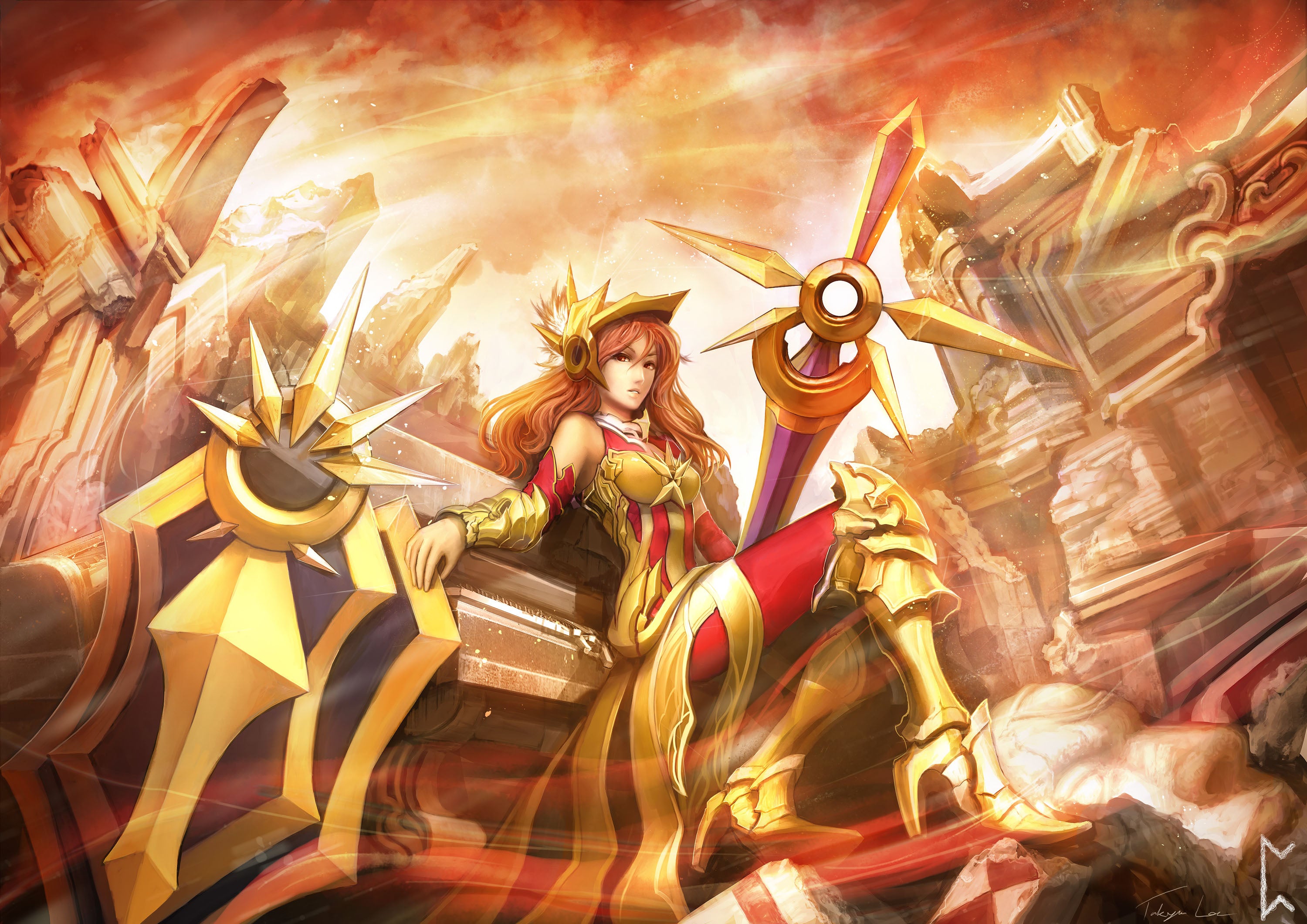 League of Legends 013 - cuadro gamer decorativo en canvas