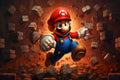 Mario 041 - cuadro gamer decorativo en canvas