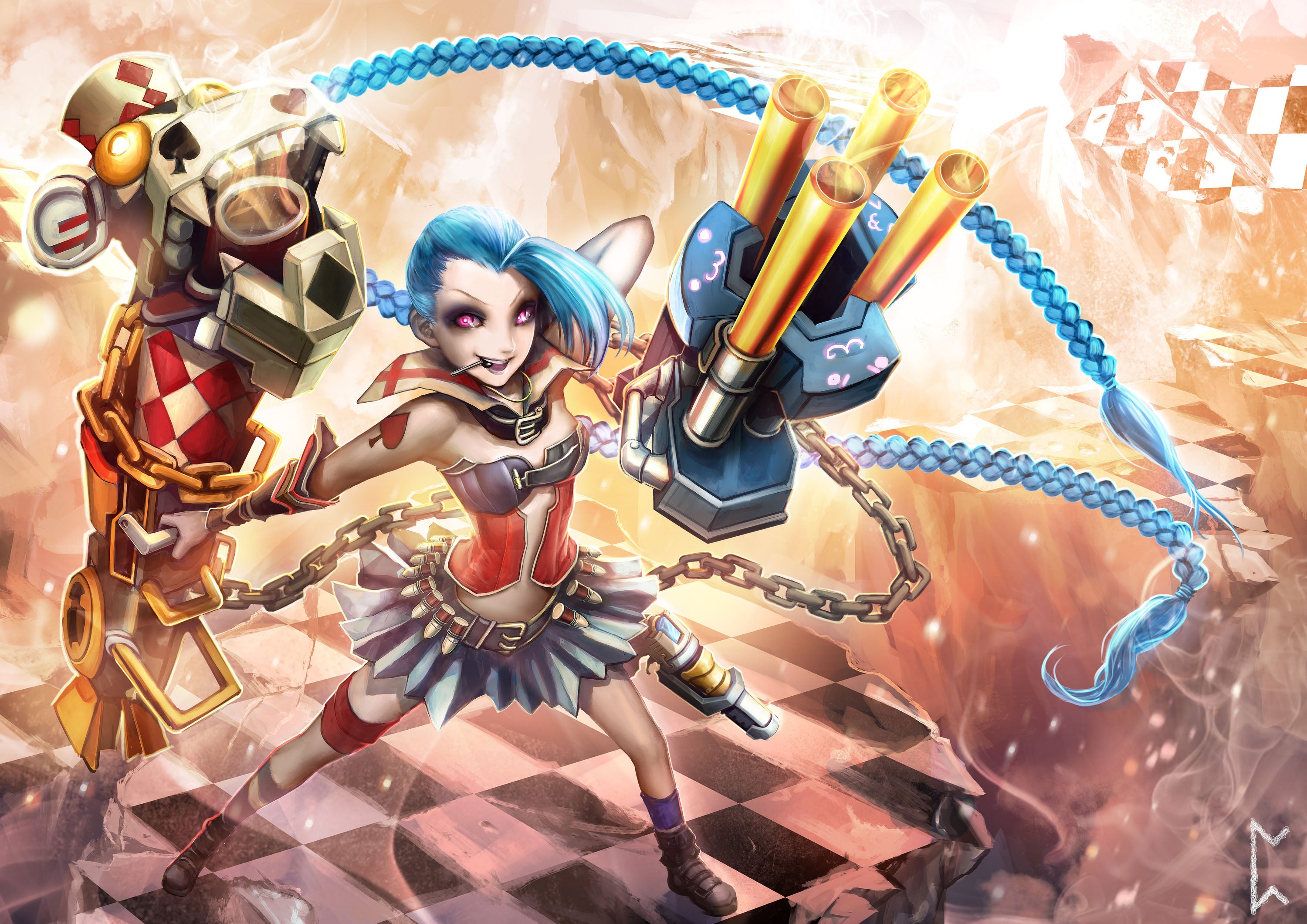 League of Legends 002 - cuadro gamer decorativo en canvas