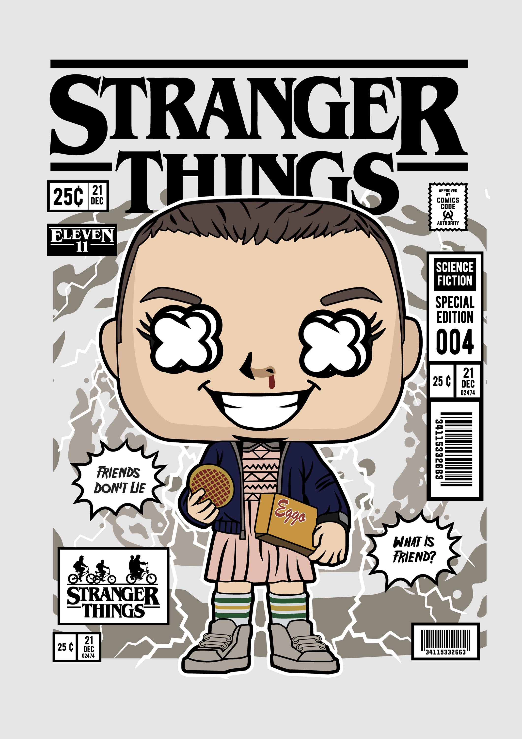 Funko Series 012 - cuadro decorativo en canvas