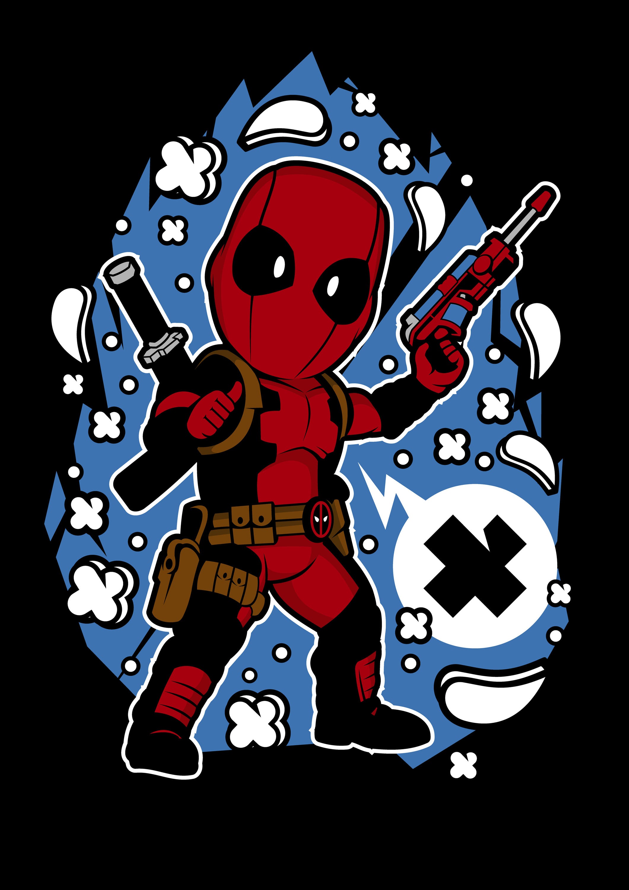 Funko Marvel 074 - cuadro decorativo en canvas