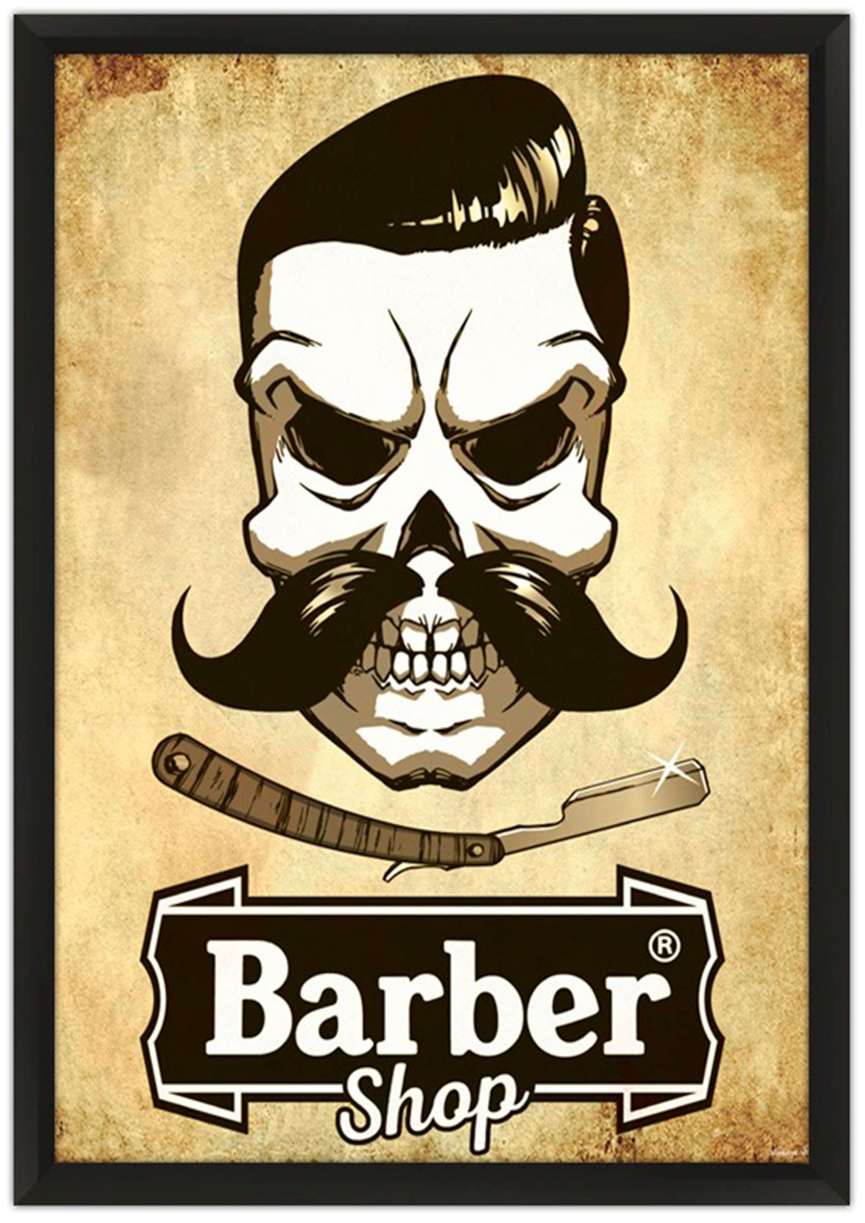 Barbería 011 - Cuadro canvas Canvaradas