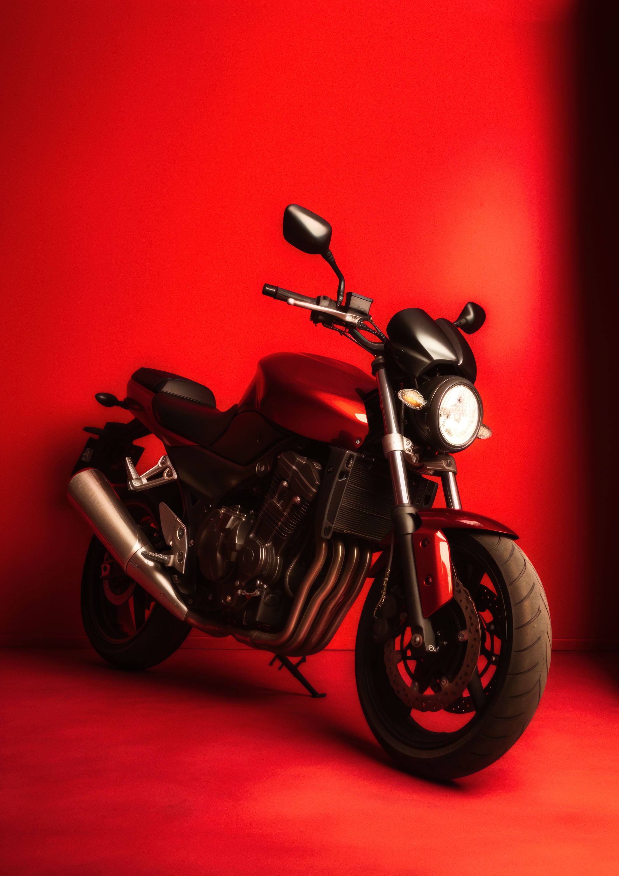 Motocicletas 081 - cuadro decorativo en canvas