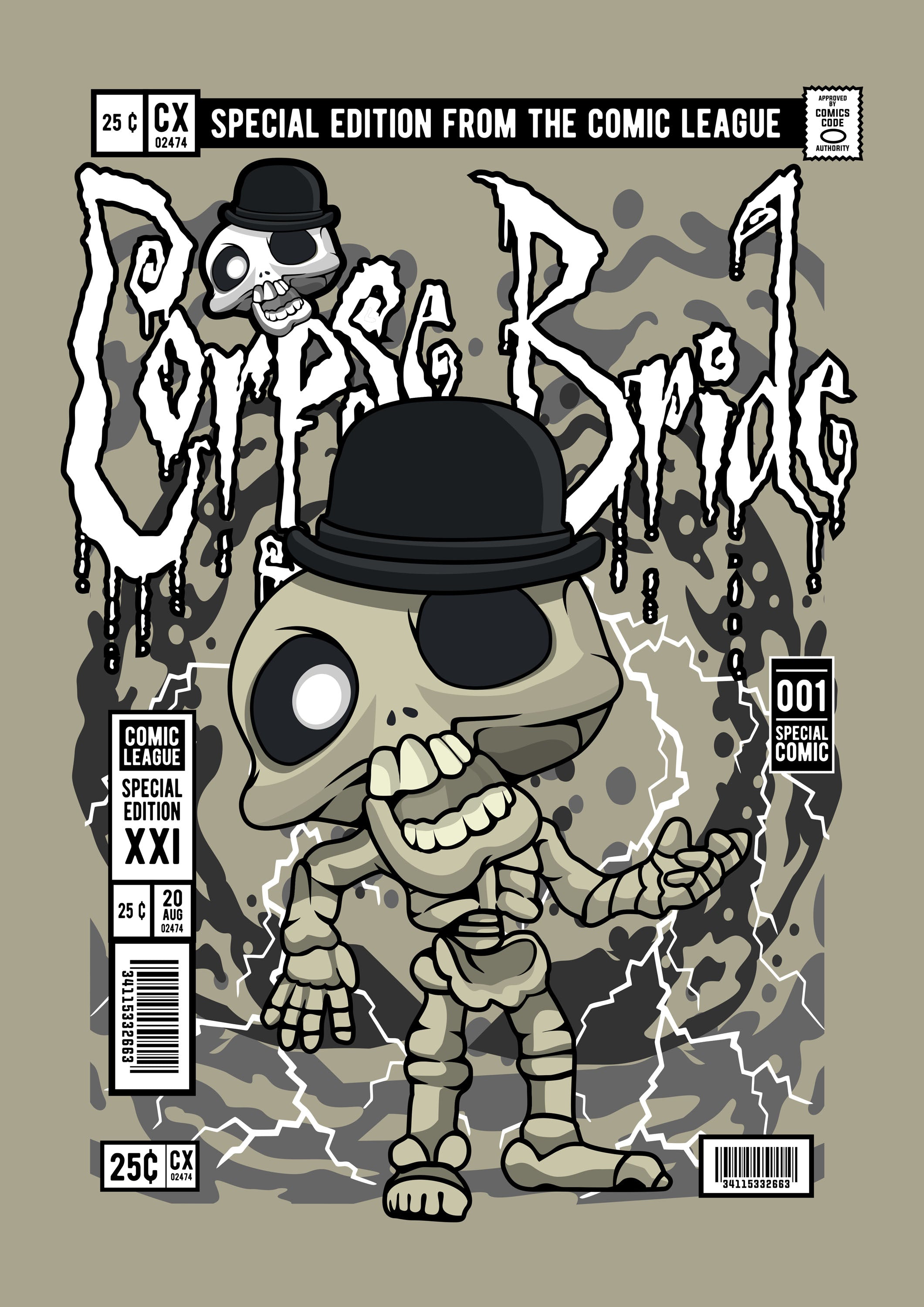 Funko Caricaturas 002 - cuadro decorativo en canvas