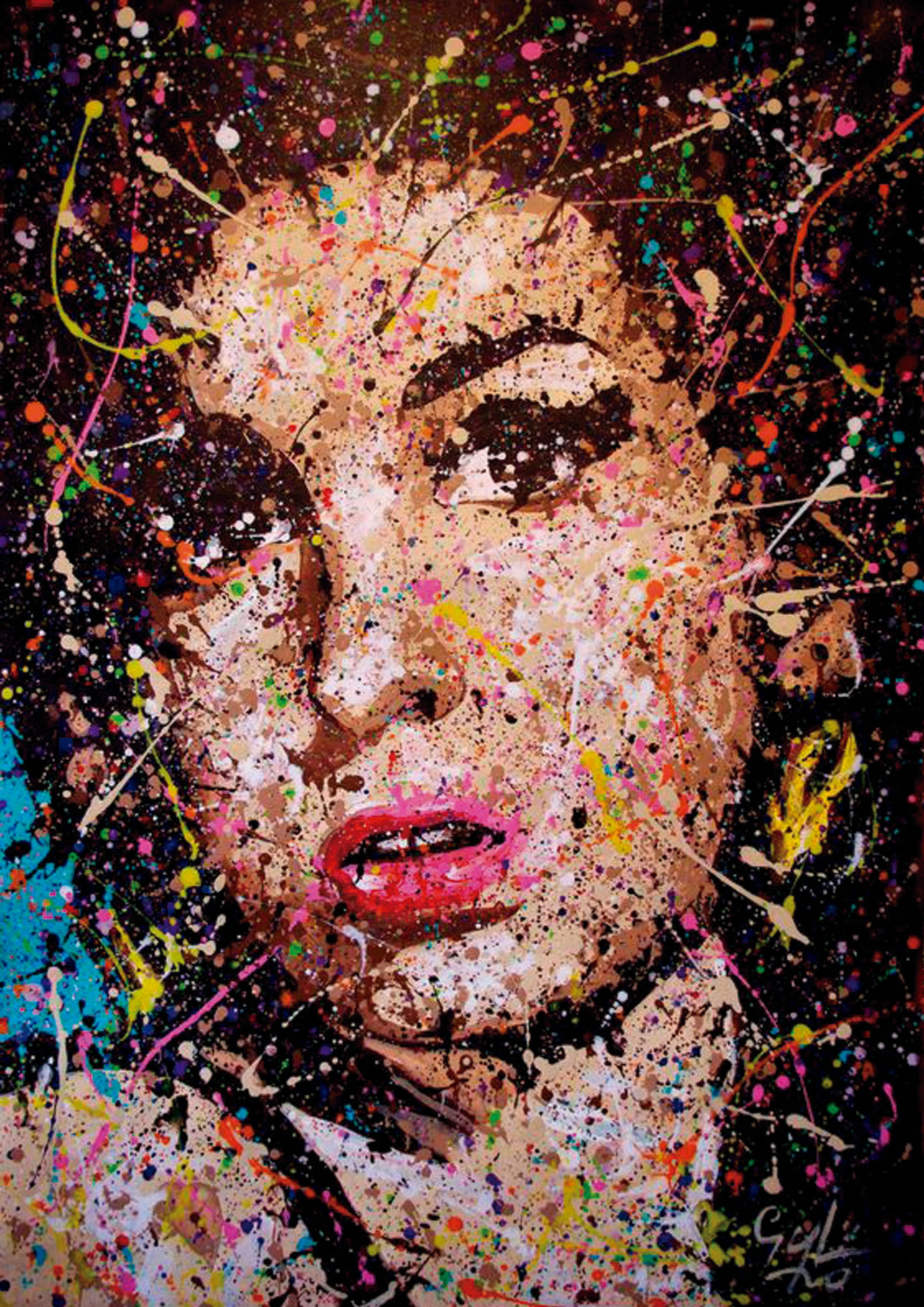 Música Artística 015 - cuadro decorativo en canvas