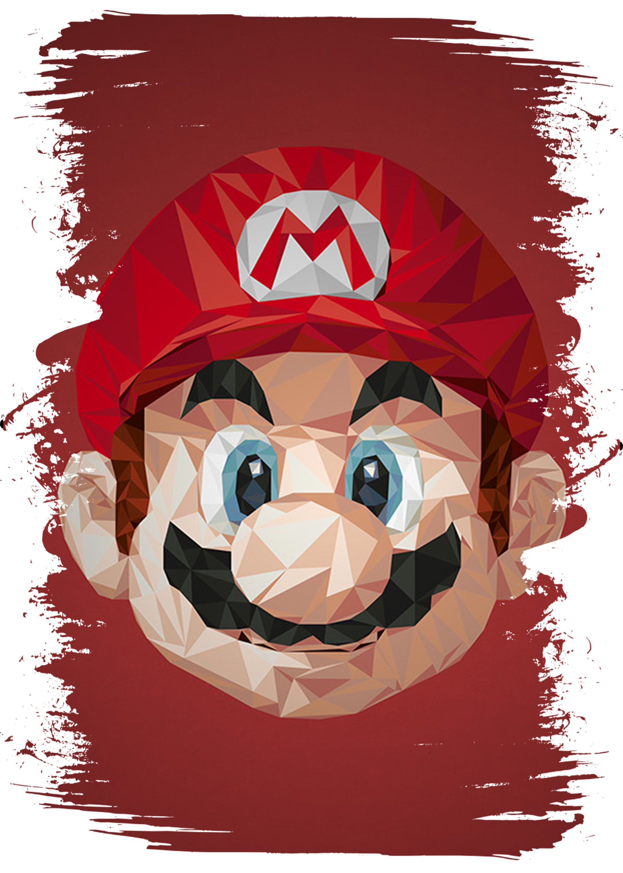 Mario 001 - cuadro gamer decorativo en canvas