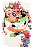 Mario 002 - cuadro gamer decorativo en canvas