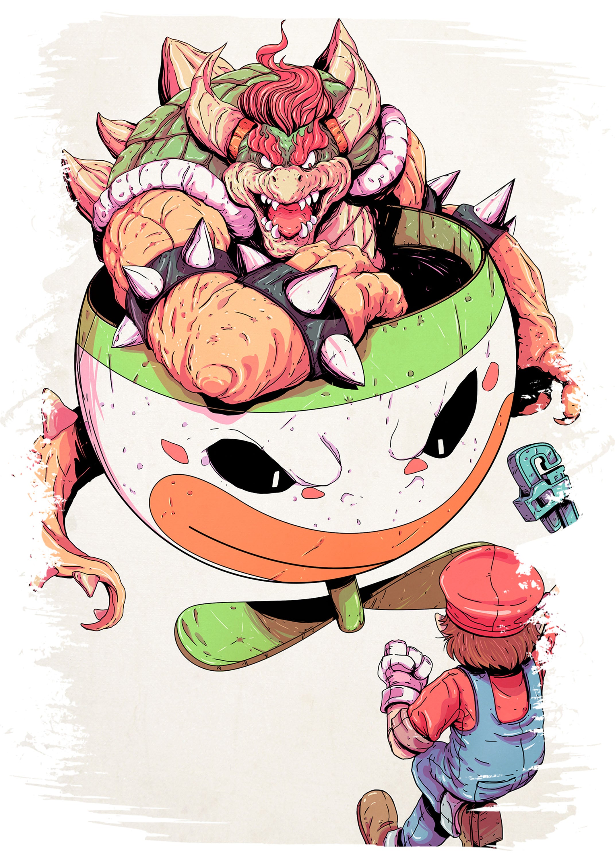 Mario 002 - cuadro gamer decorativo en canvas
