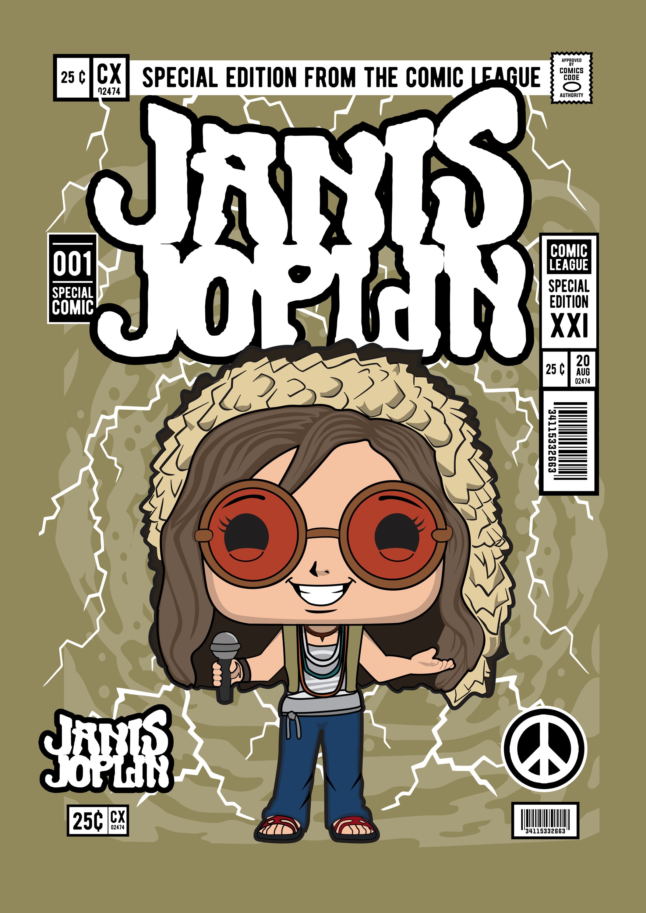 Funko Música 050 - cuadro decorativo en canvas