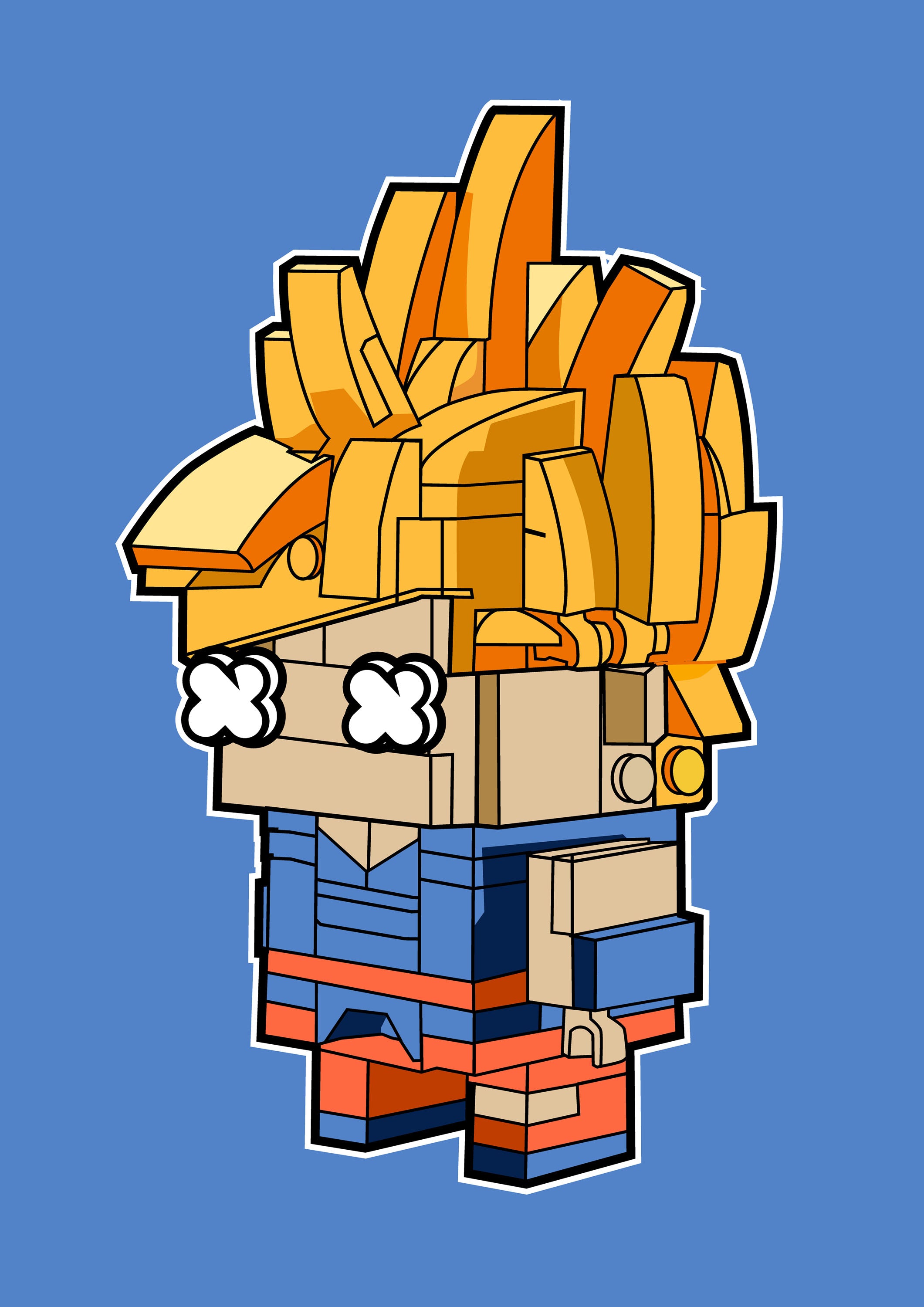 Funko Lego 012 - cuadro decorativo en canvas