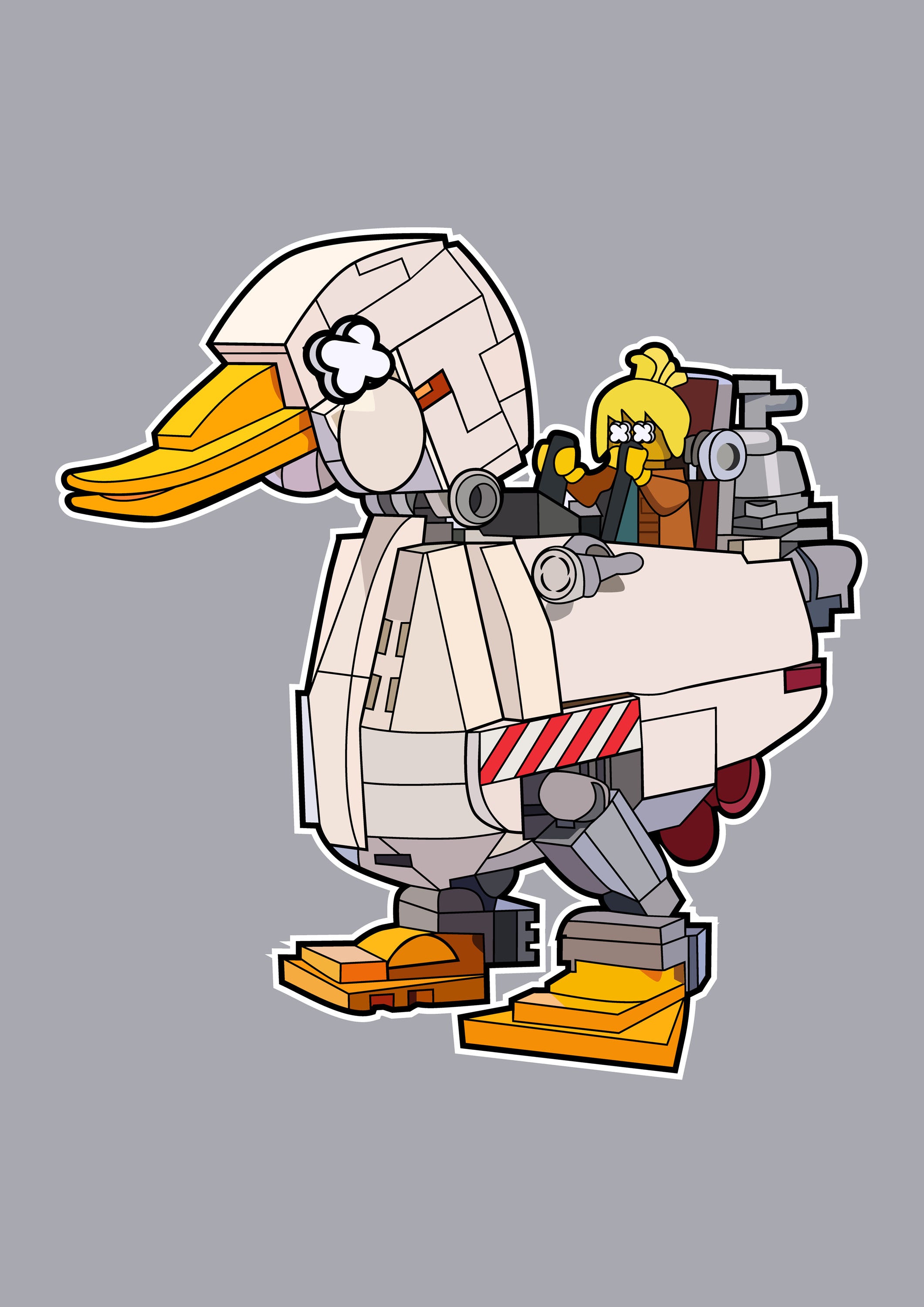 Funko Lego 013 - cuadro decorativo en canvas