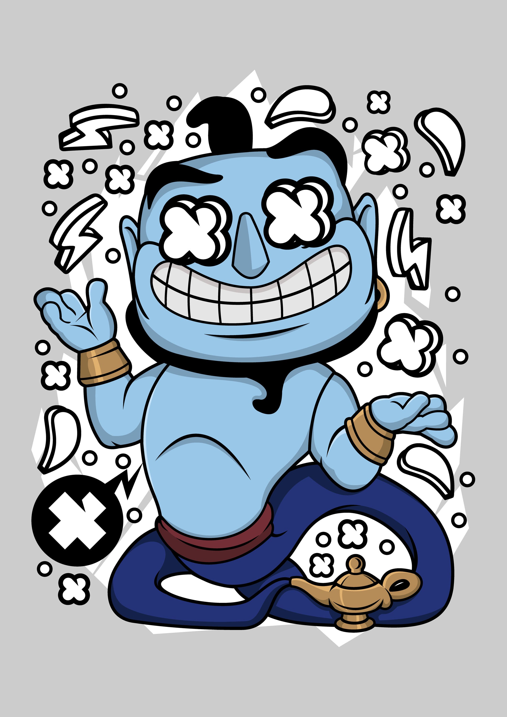 Funko Caricaturas 040 - cuadro decorativo en canvas