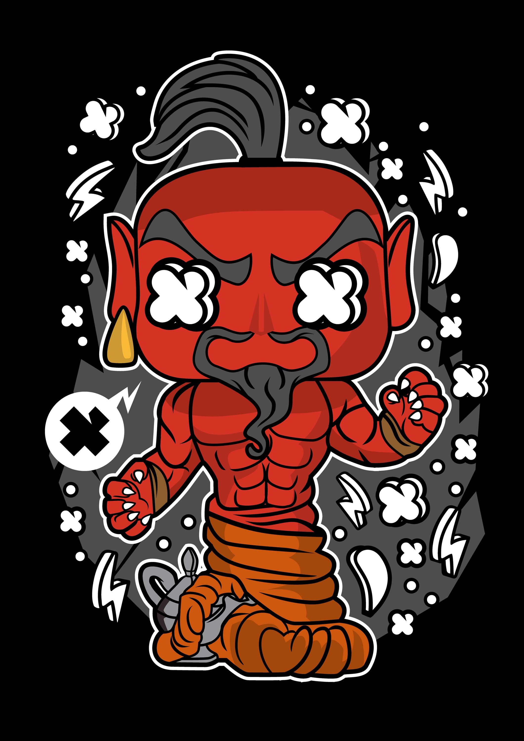 Funko Caricaturas 030 - cuadro decorativo en canvas