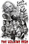 The Walking Dead 001 - cuadro decorativo en canvas