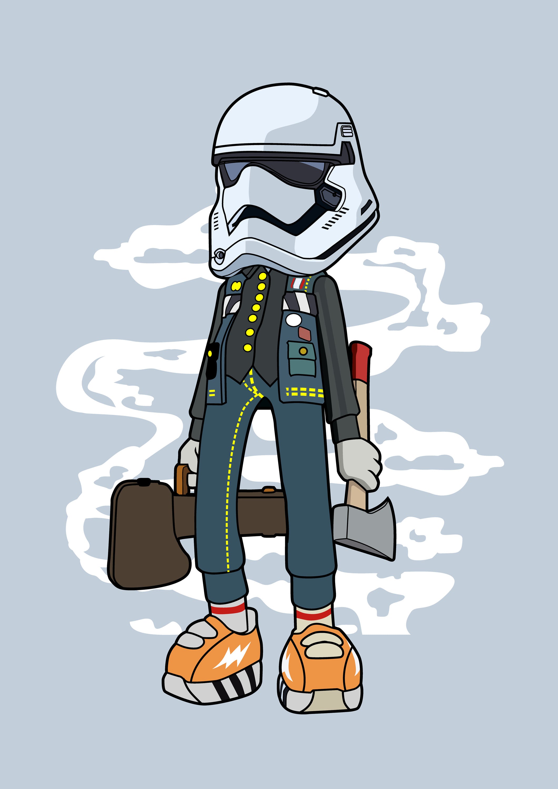 Funko Troopers 044 - cuadro decorativo en canvas