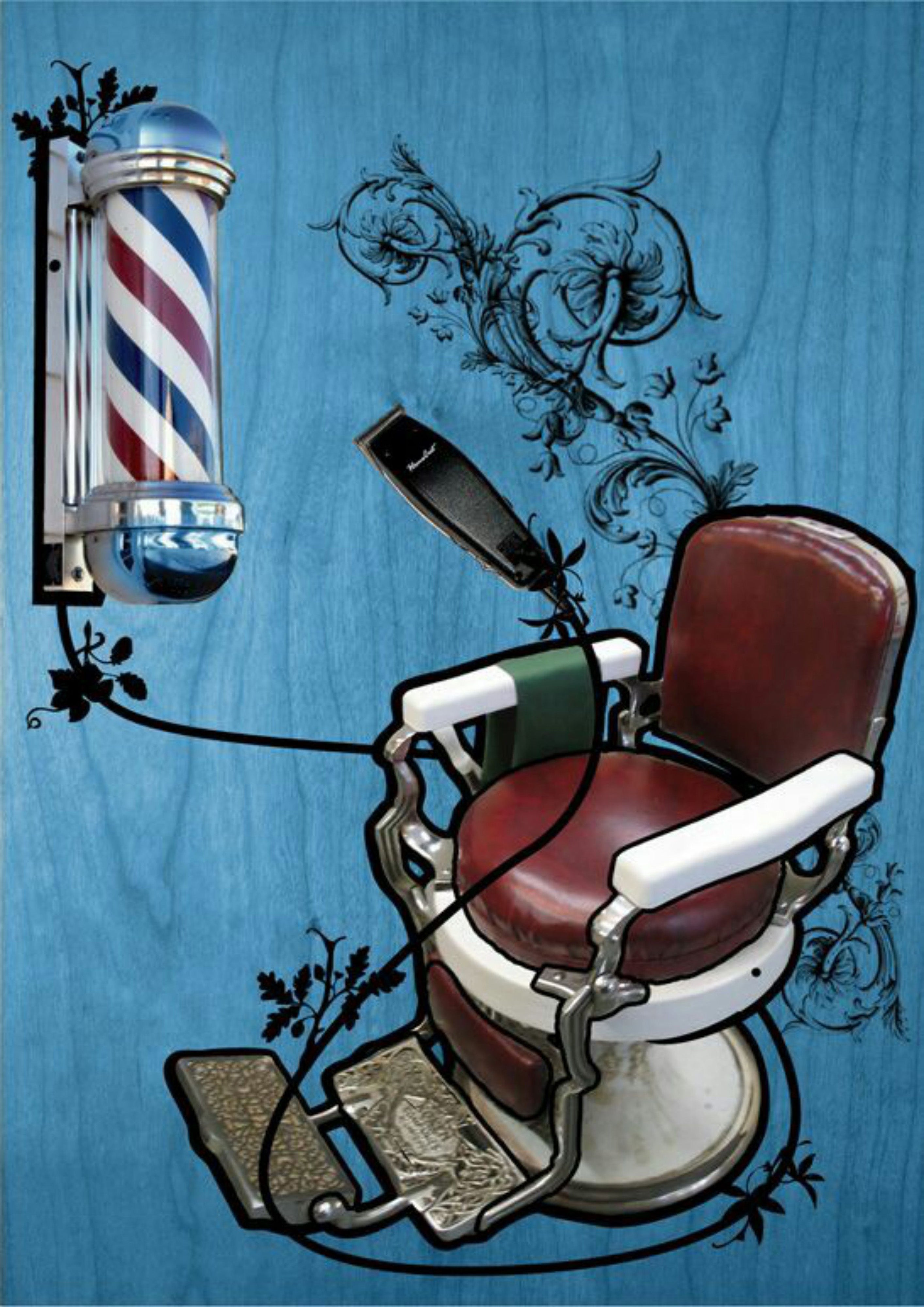 Barbería 050 - Cuadro canvas Canvaradas