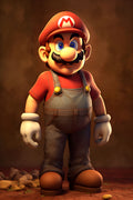 Mario 036 - cuadro gamer decorativo en canvas