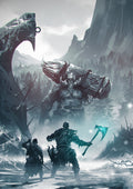 God of War 043 - cuadro gamer decorativo en canvas