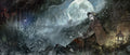 Bloodborne 006 - cuadro gamer decorativo en canvas
