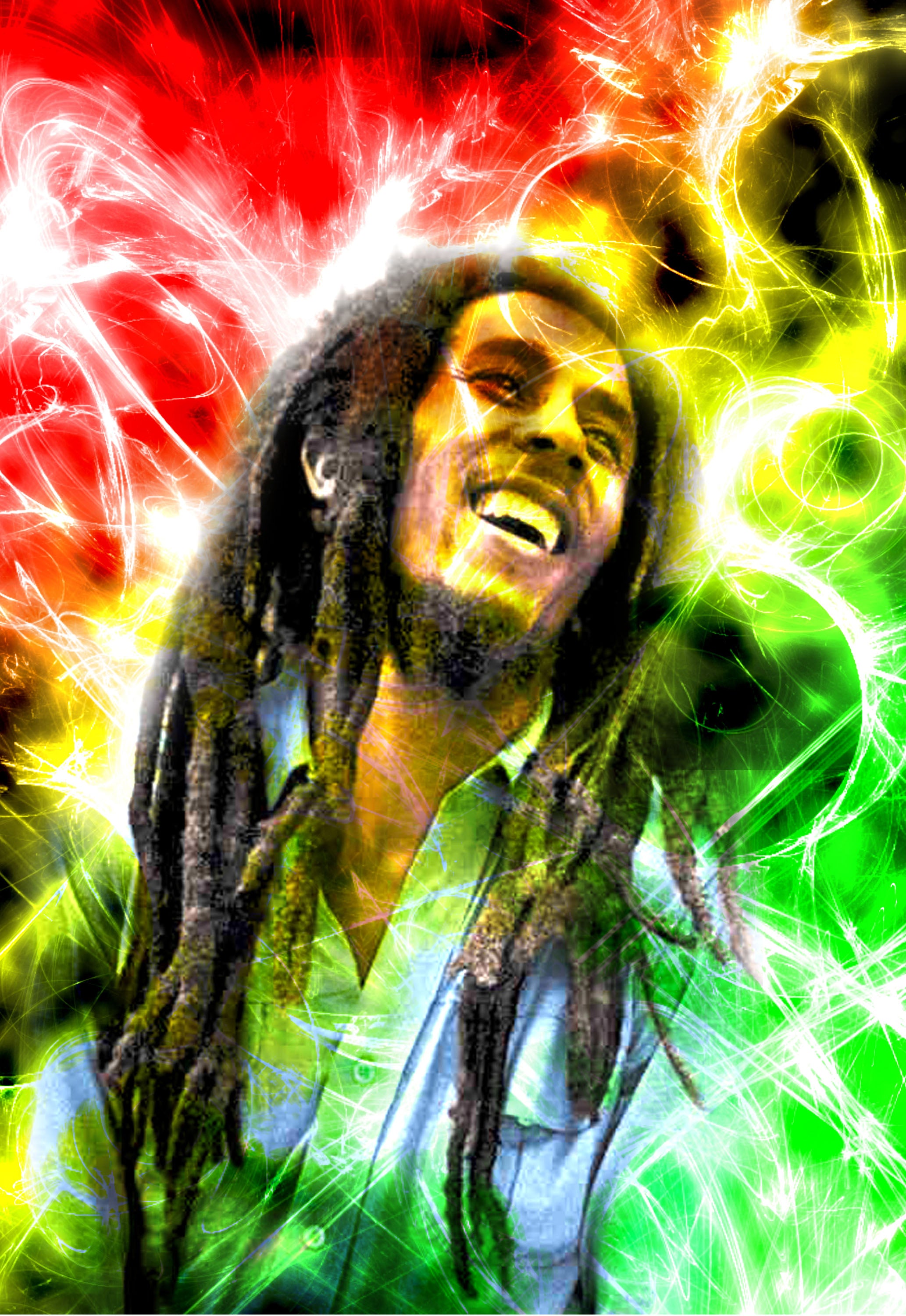Bob Marley 003 - cuadro decorativo en canvas