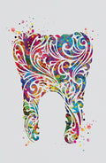 Odontología 017 - Cuadro canvas Canvaradas
