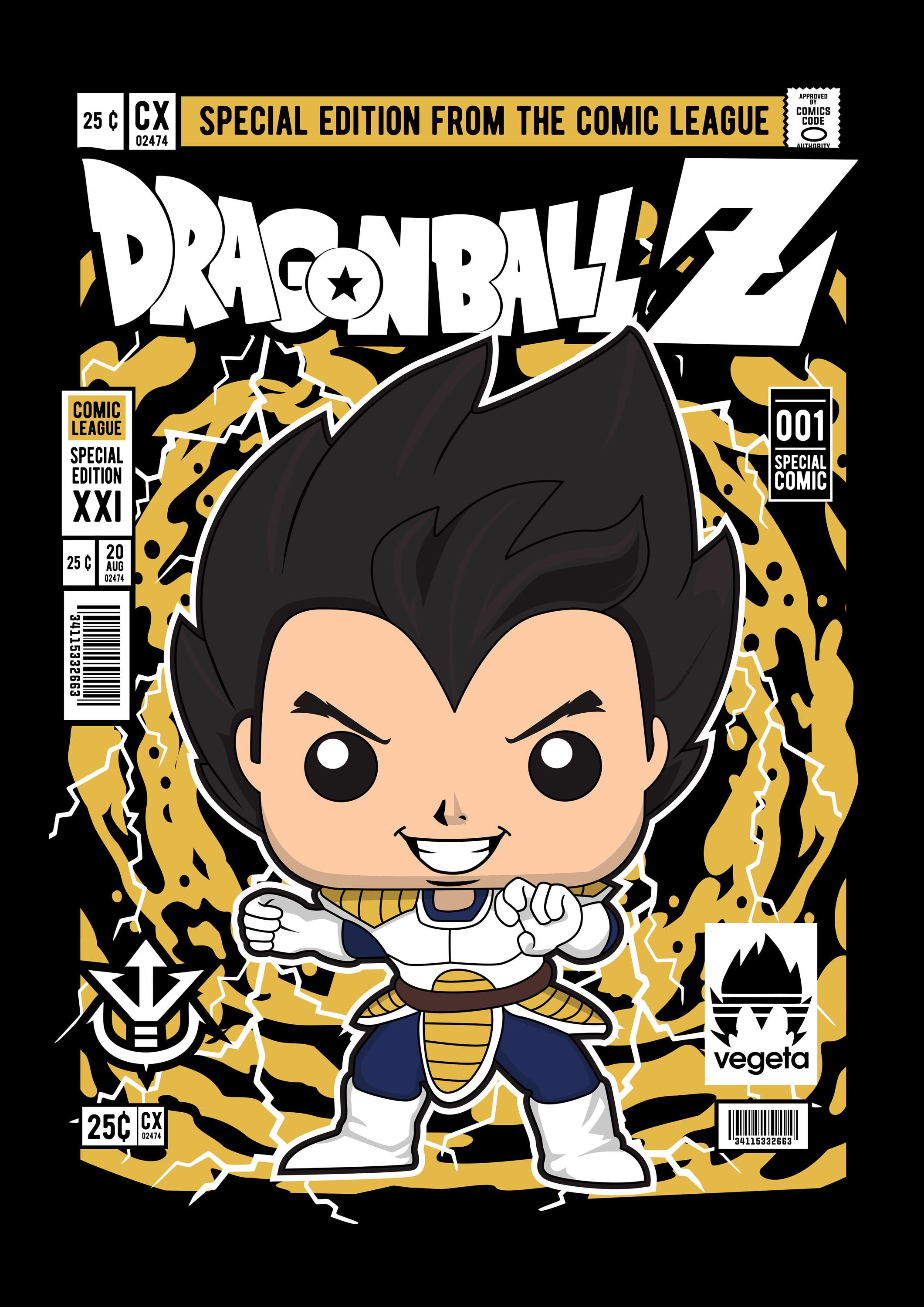 Funko Anime 008 - cuadro decorativo en canvas