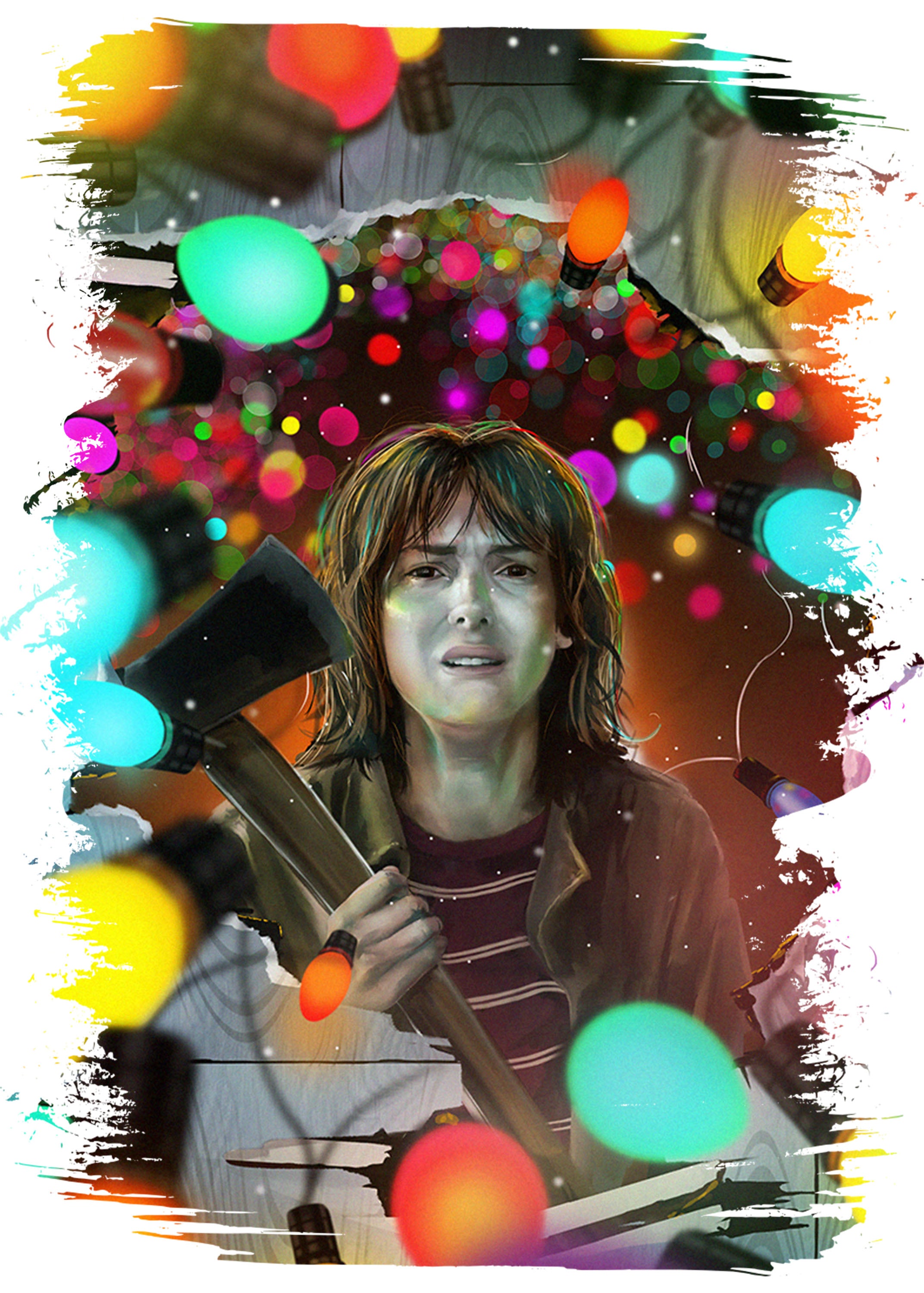 Stranger Things 002 - cuadro decorativo en canvas
